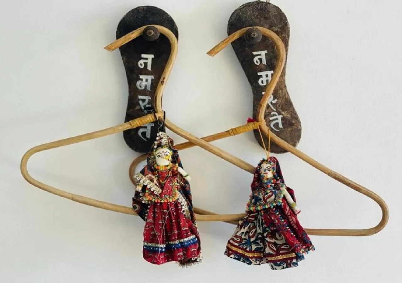 Decorative detail in The Secret House - Adults Only Jaisalmer India