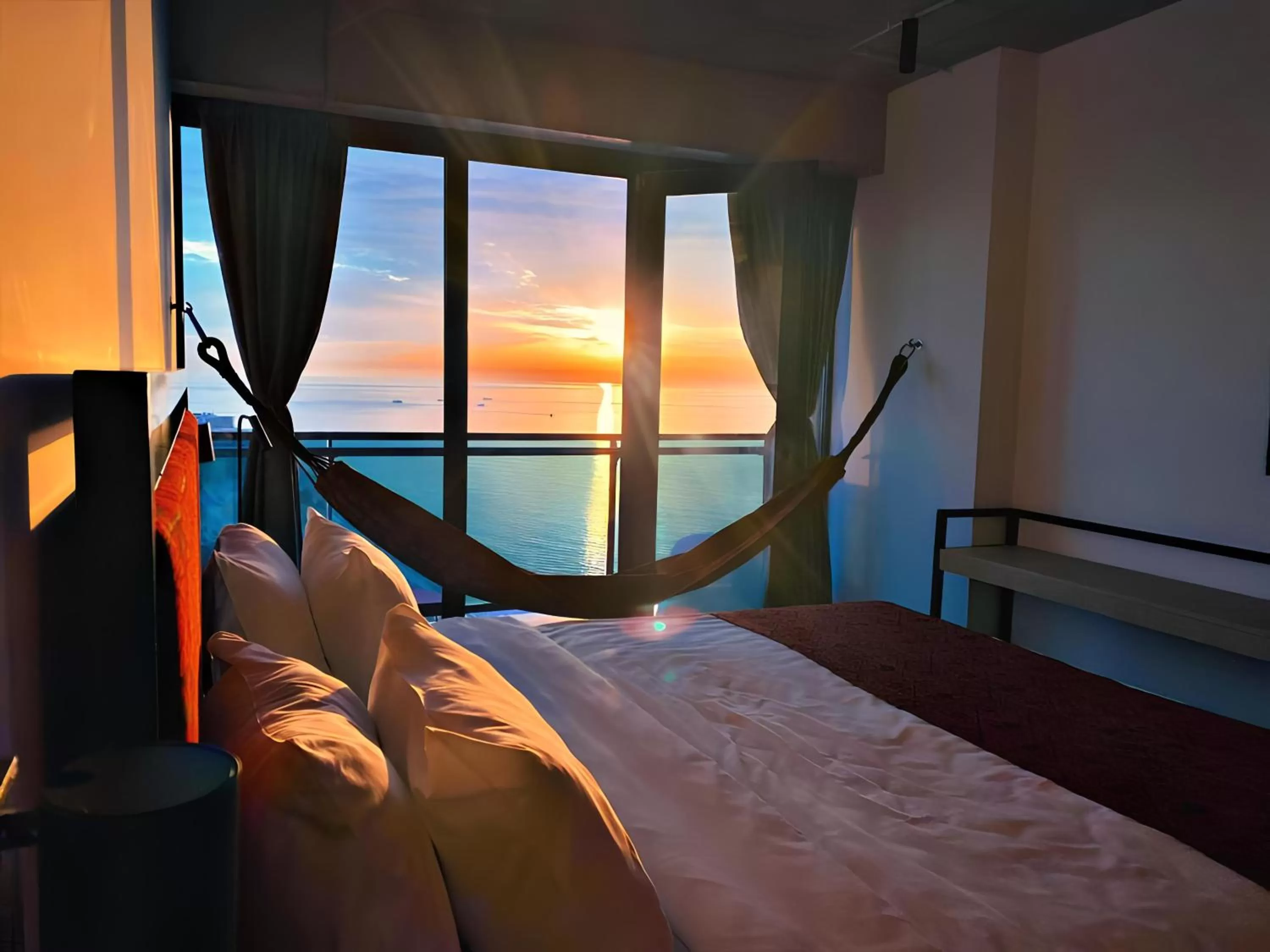 Bed in Kartuli Hotel