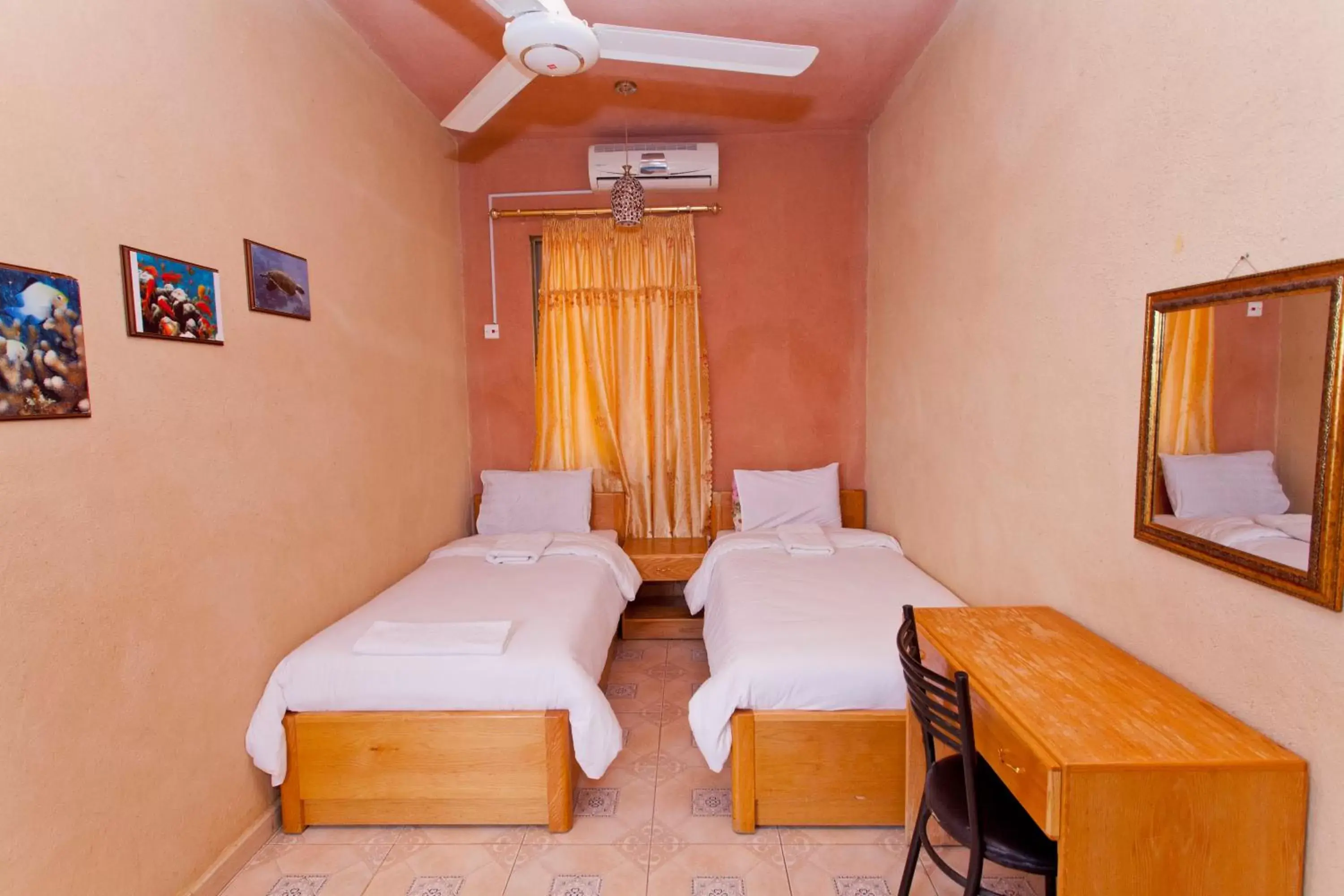 Twin Room in Arab Divers Dive Center and Bed & Breakfast Twin Room in Arab Divers Dive Center and Bed & Breakfast