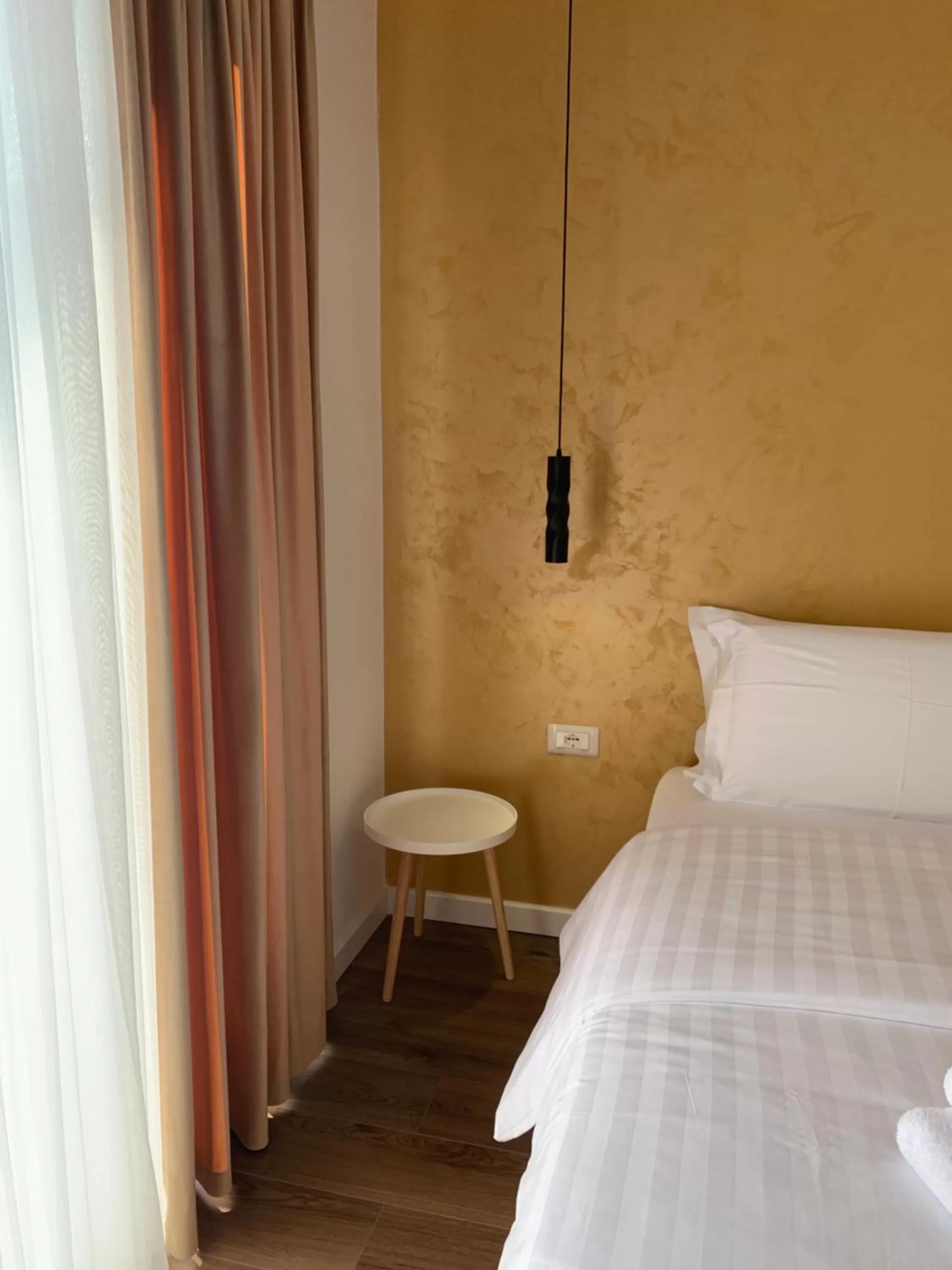 Bed in Grand Hotel Pogradec