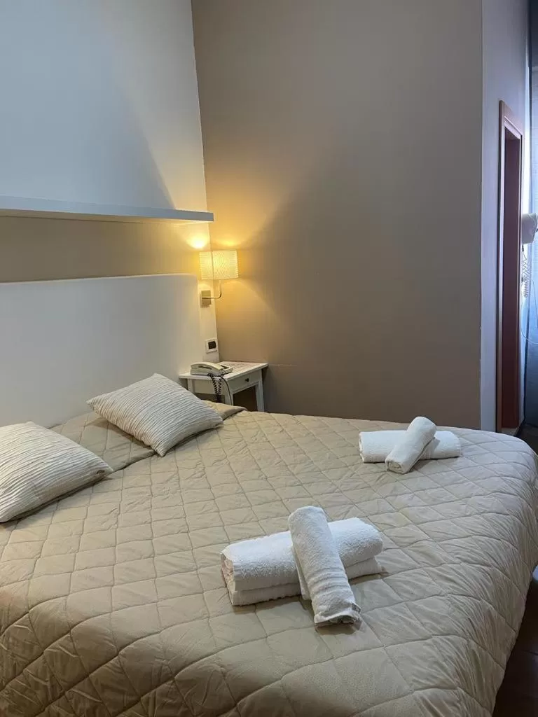 Bed in Hotel Losanna