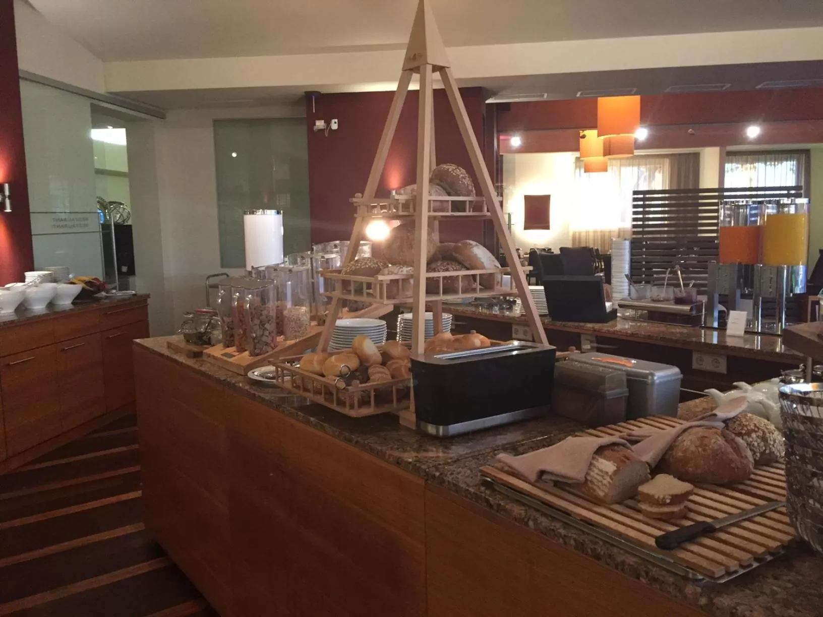 Buffet breakfast in Hotel Nationalpark