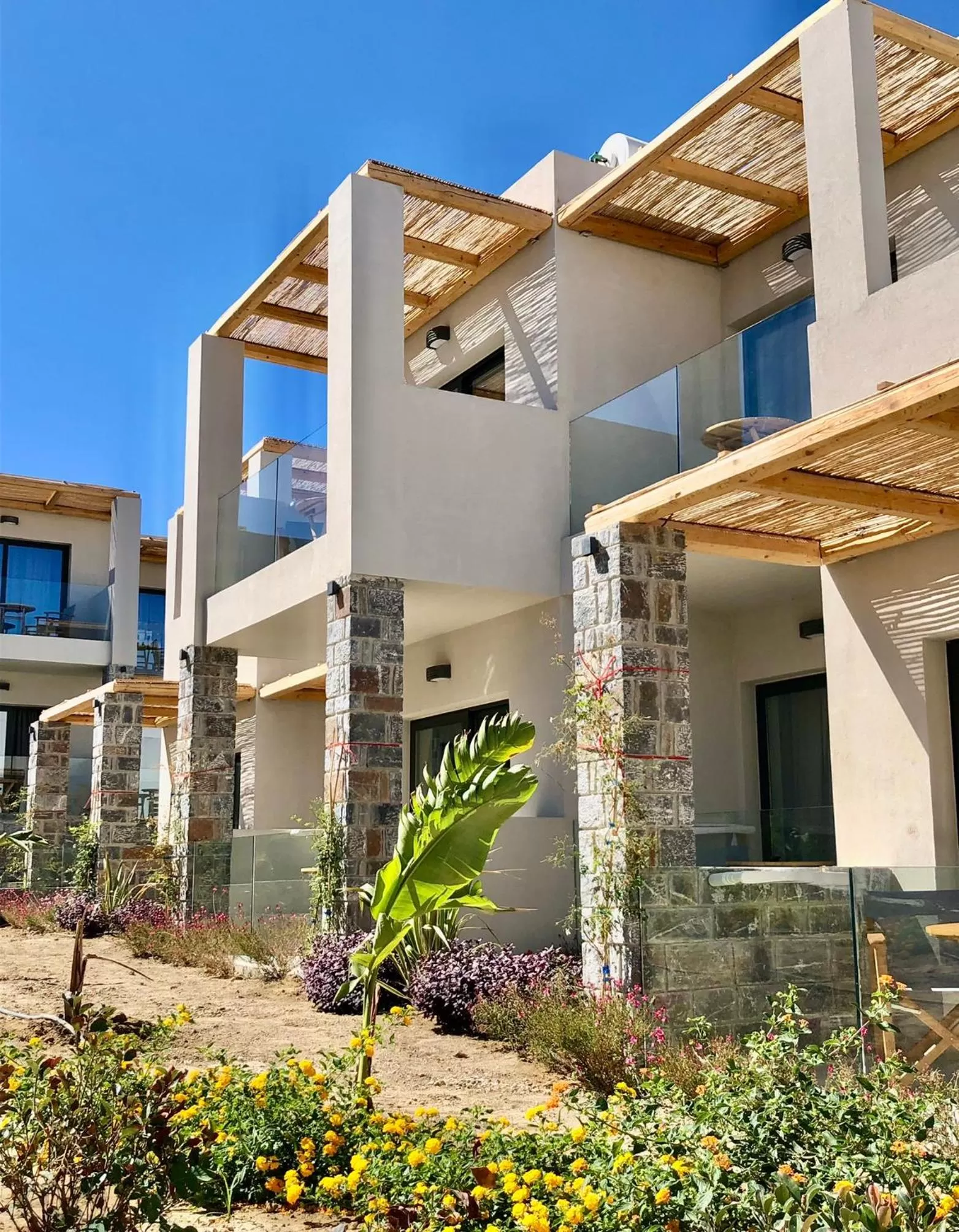 Property building in Helios Beach Hotel & Bungalows