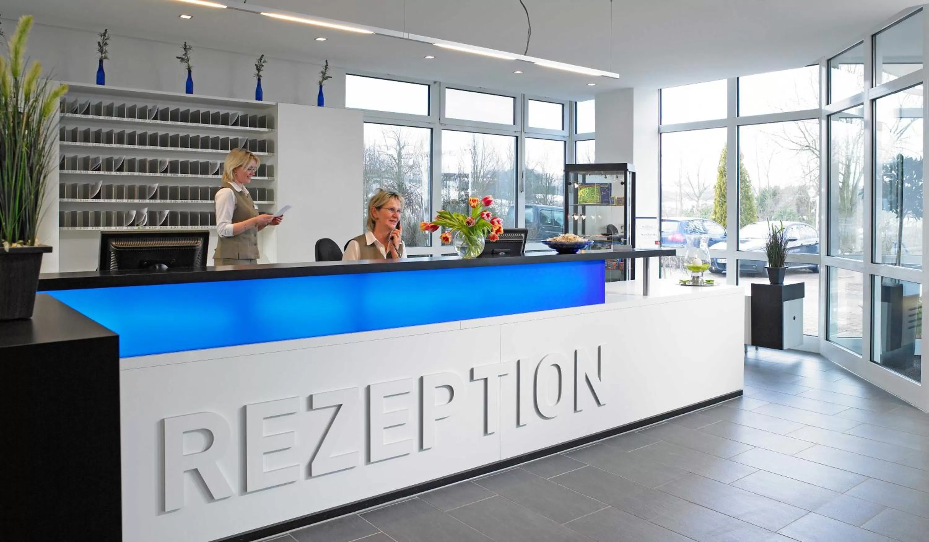 Lobby or reception in B&K Hotels