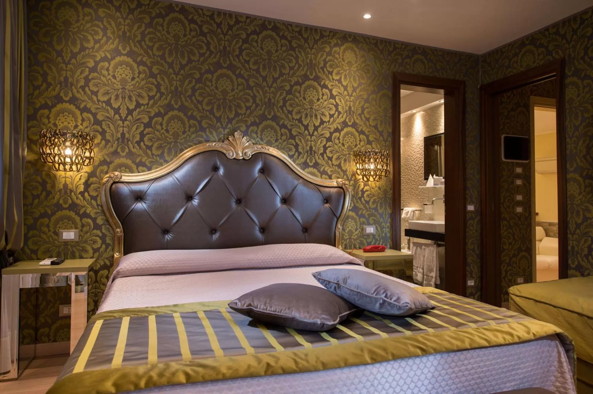 Bedroom, Bed in Hotel Ca' Marinella