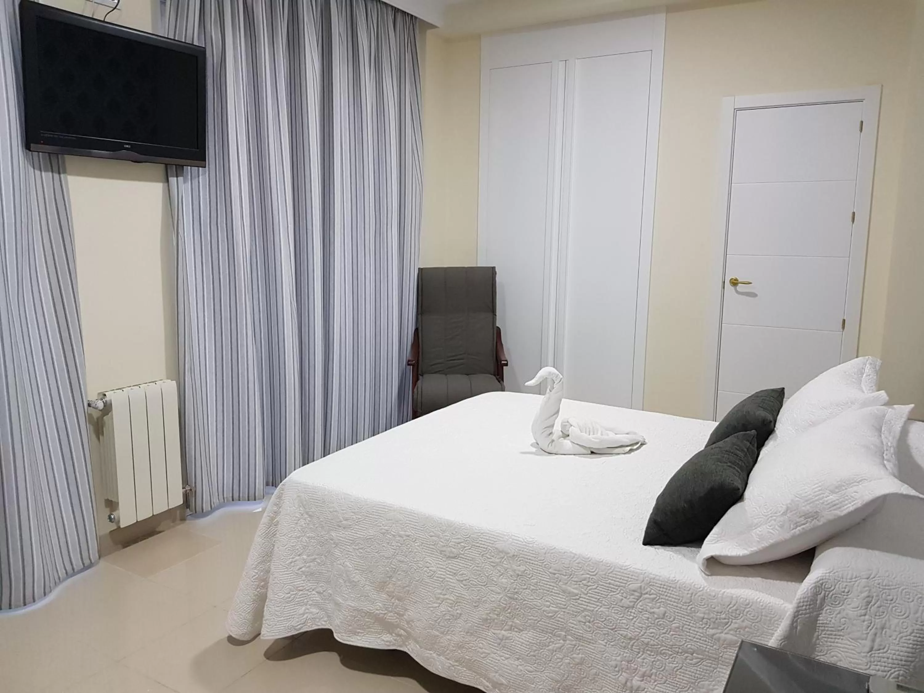 Bed in Hotel Veracruz