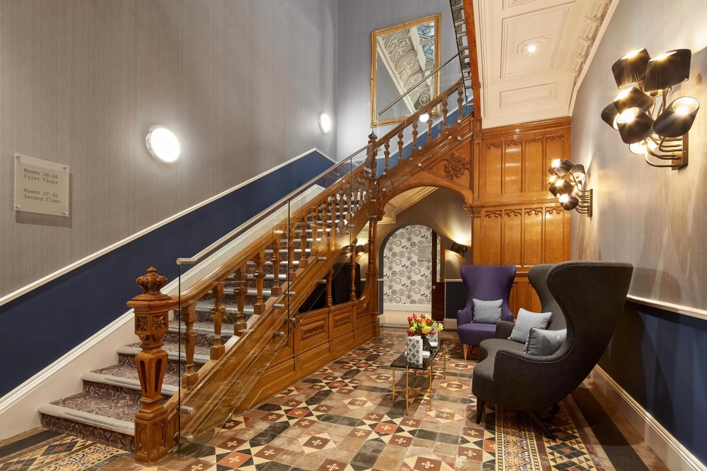 Lobby or reception in Oddfellows On The Park