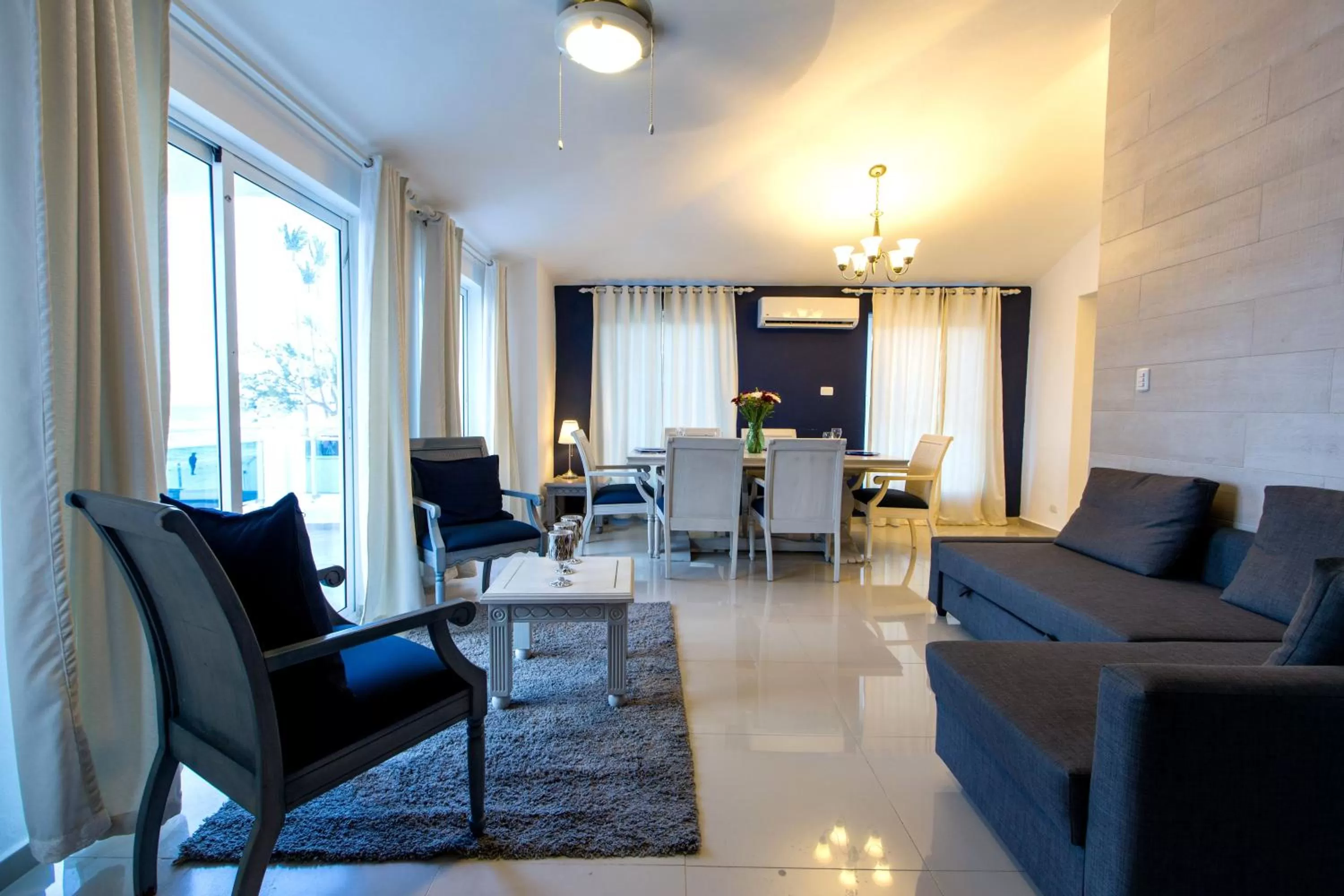 Dining area in Green Coast Beach Hotel