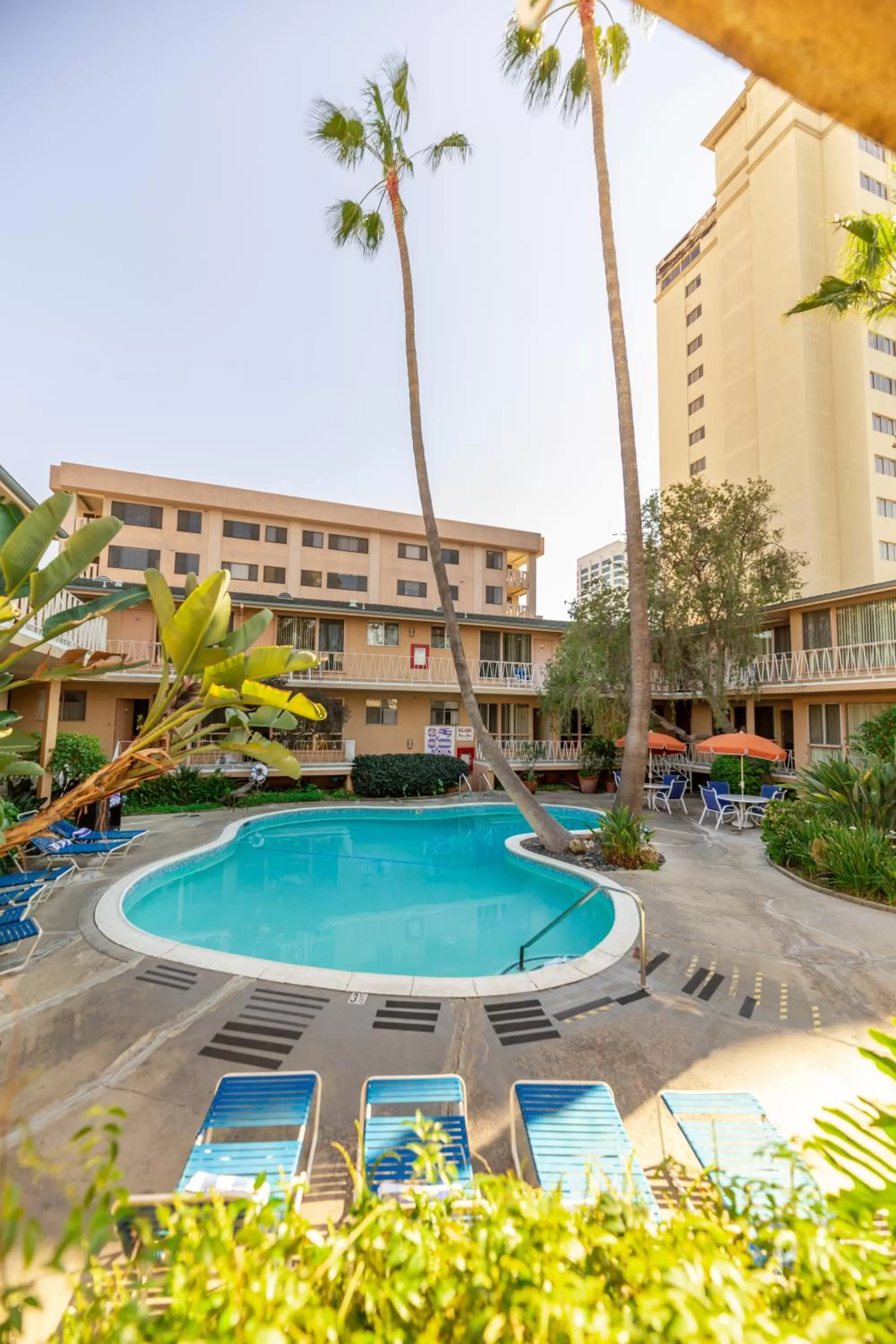 Property building in Cal Mar Hotel Suites