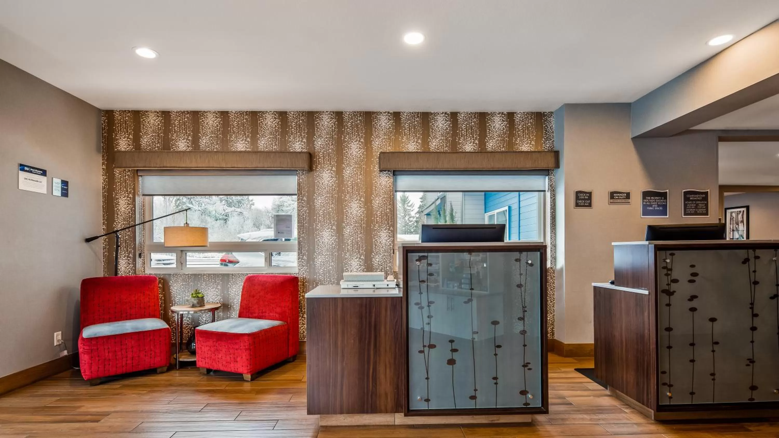 Lobby or reception in Best Western McMinnville Inn