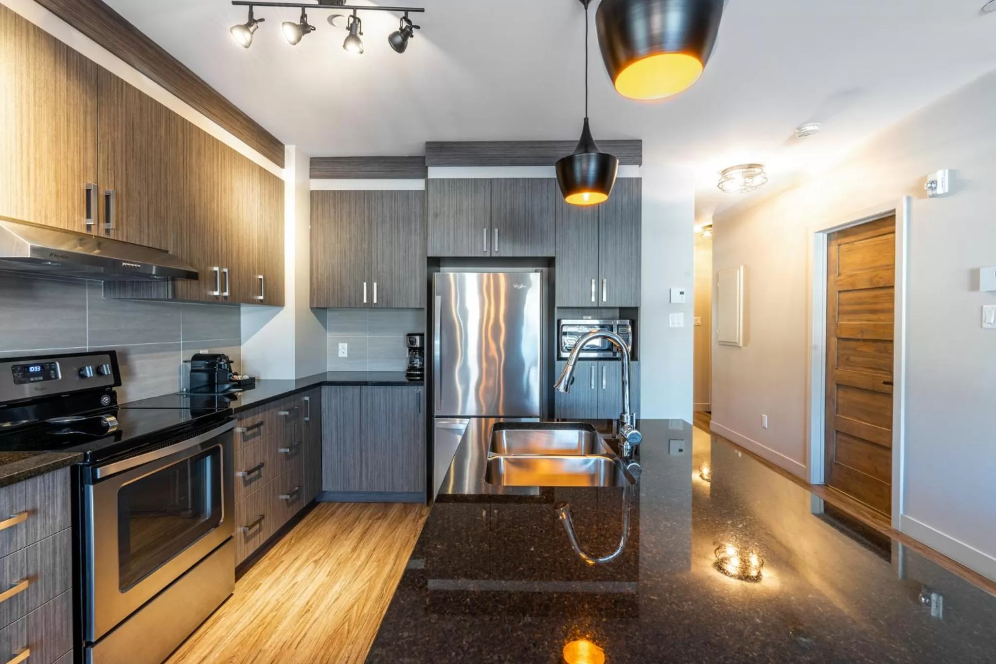 Kitchen or kitchenette in Le Viking Resort