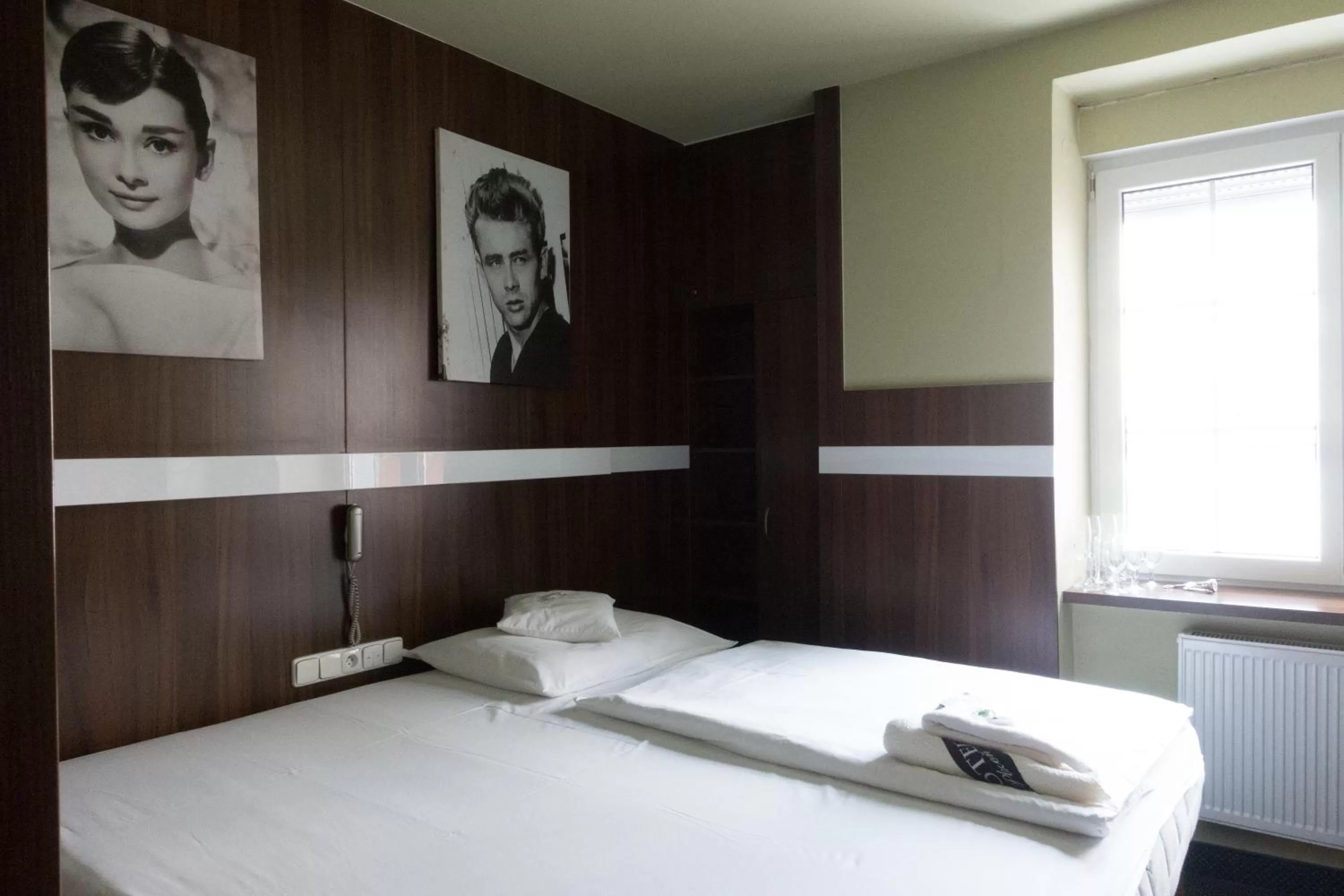 Bedroom, Bed in Hotel Plzeň