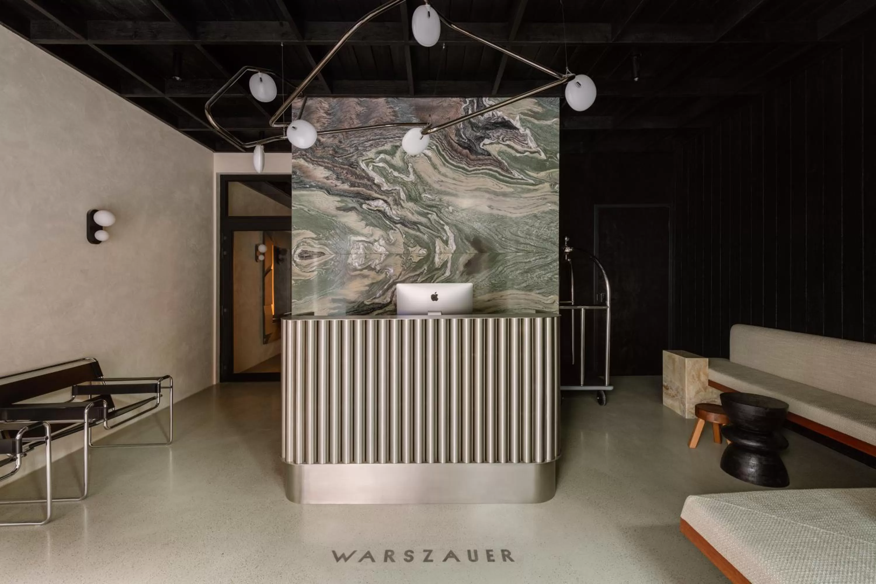 Lobby or reception in Warszauer Hotel