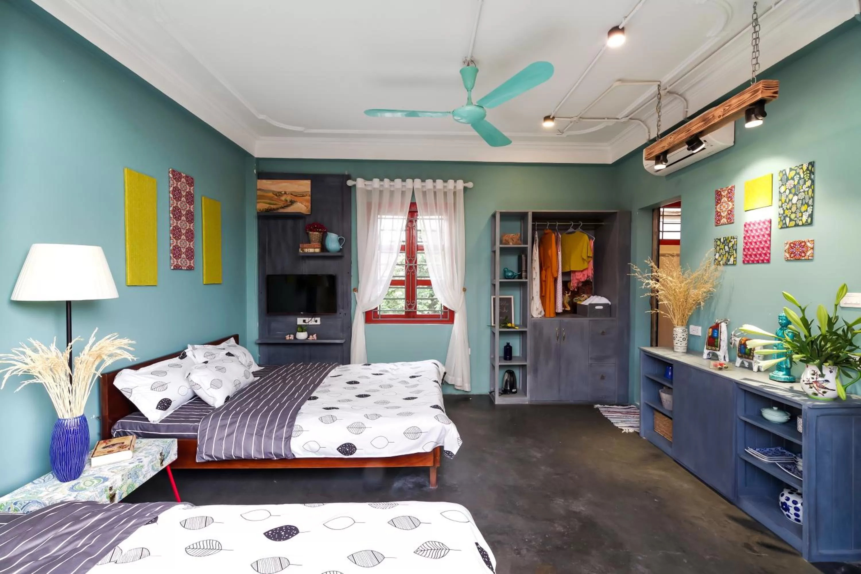 Photo of the whole room, Bed in Little Anh House