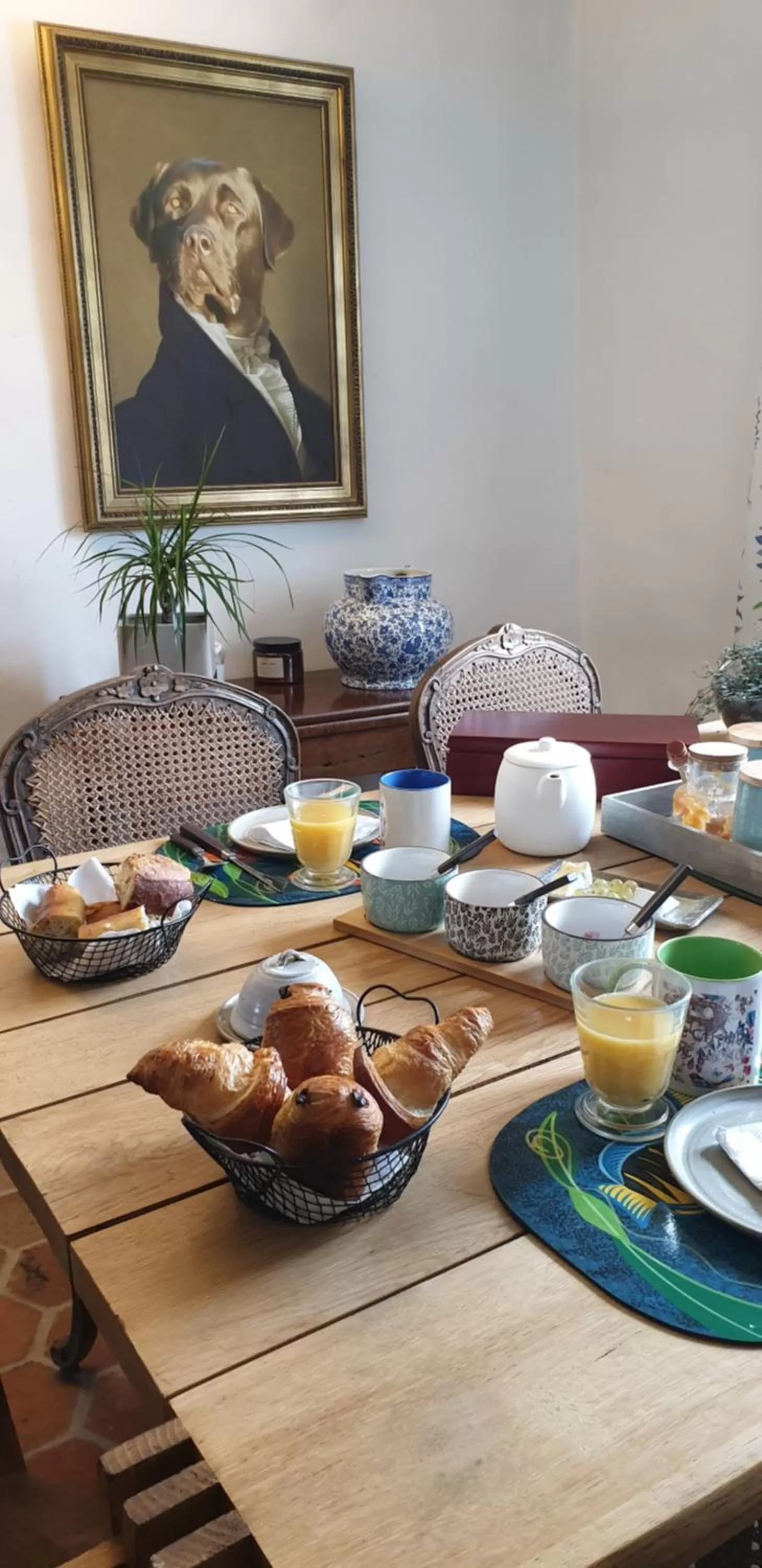 Breakfast in Le champ de l'eau