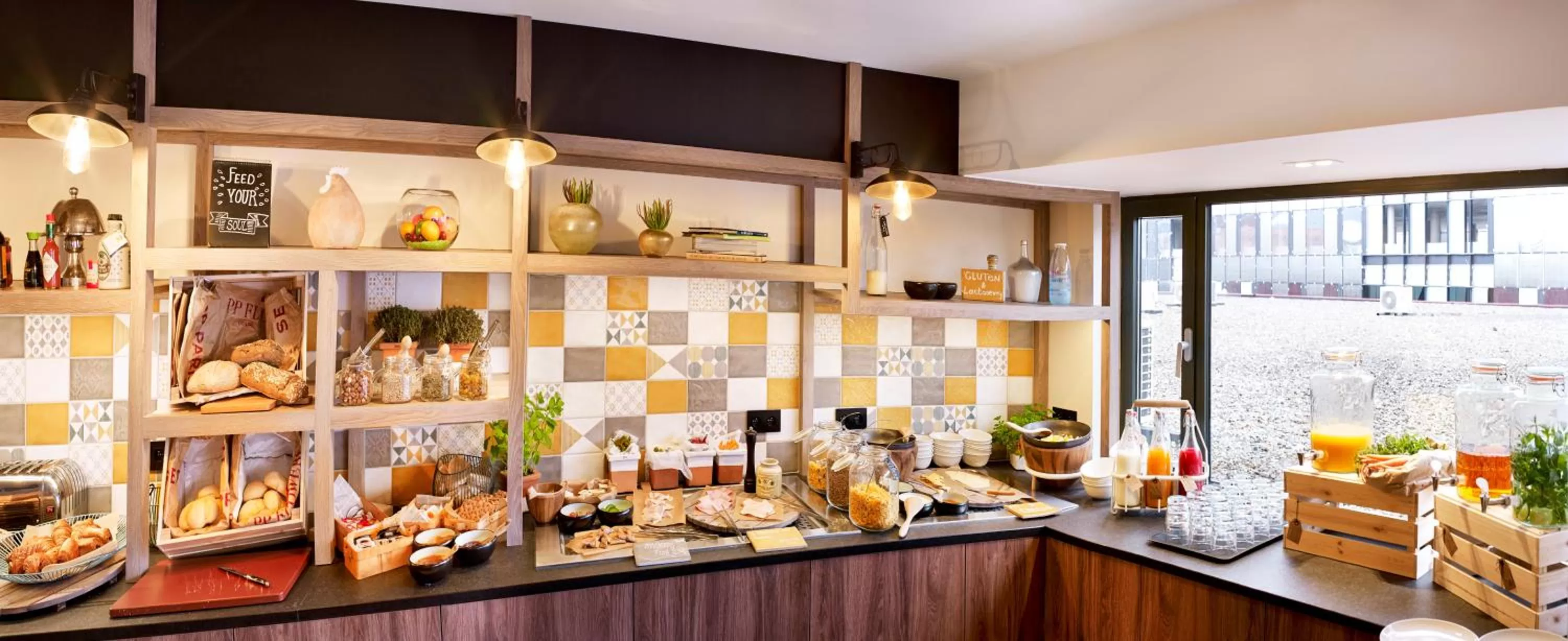 Buffet breakfast in Park Inn By Radisson Hasselt