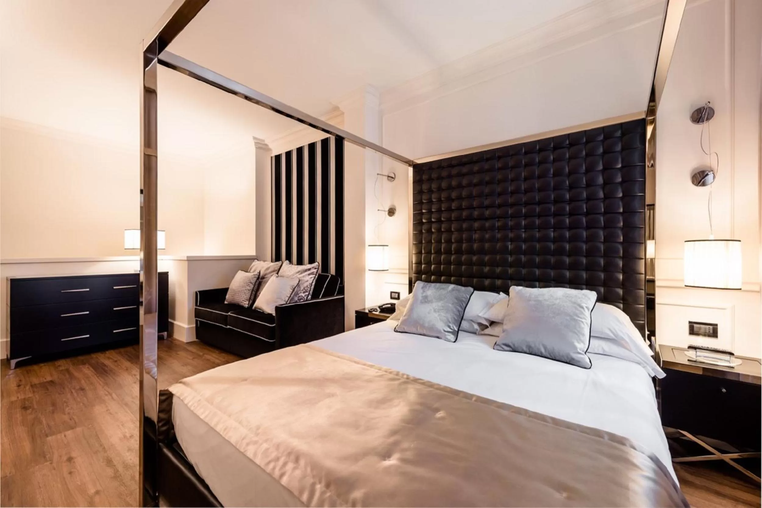 Bedroom, Bed in Hotel Milano & SPA***S