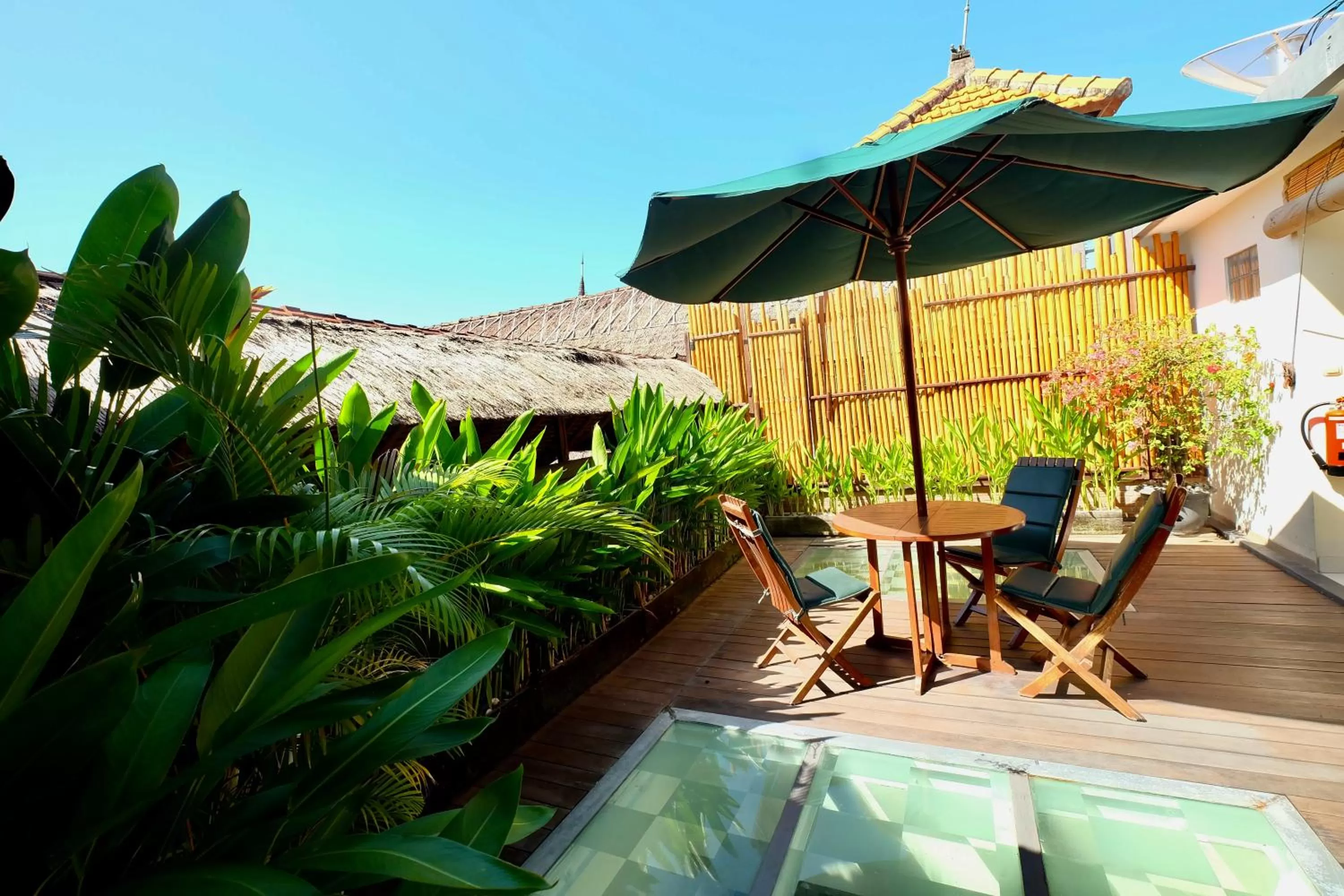 Balcony/Terrace in Manzelejepun Villa & Pavilion