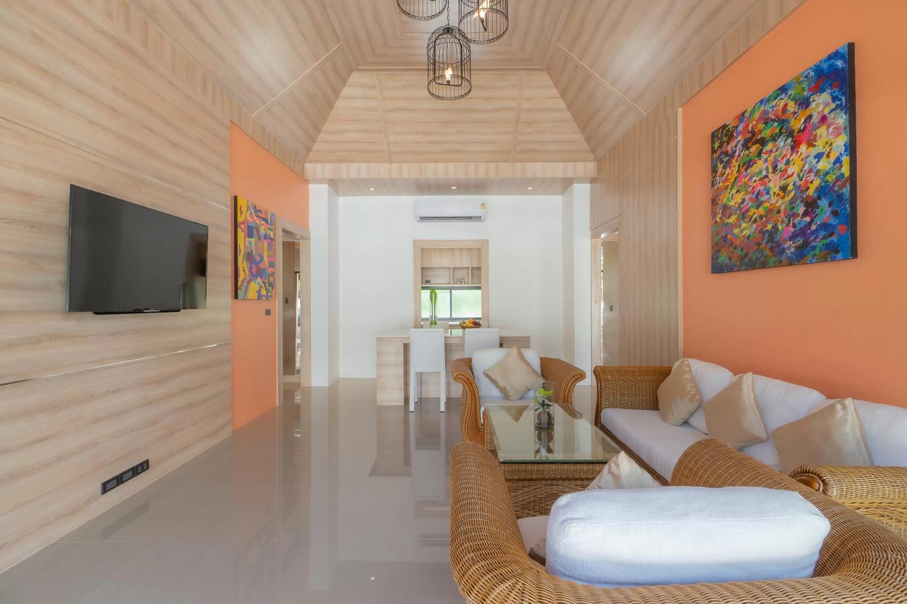 Living room in Dhevan Dara Resort & Spa Hua Hin - Pool Villa