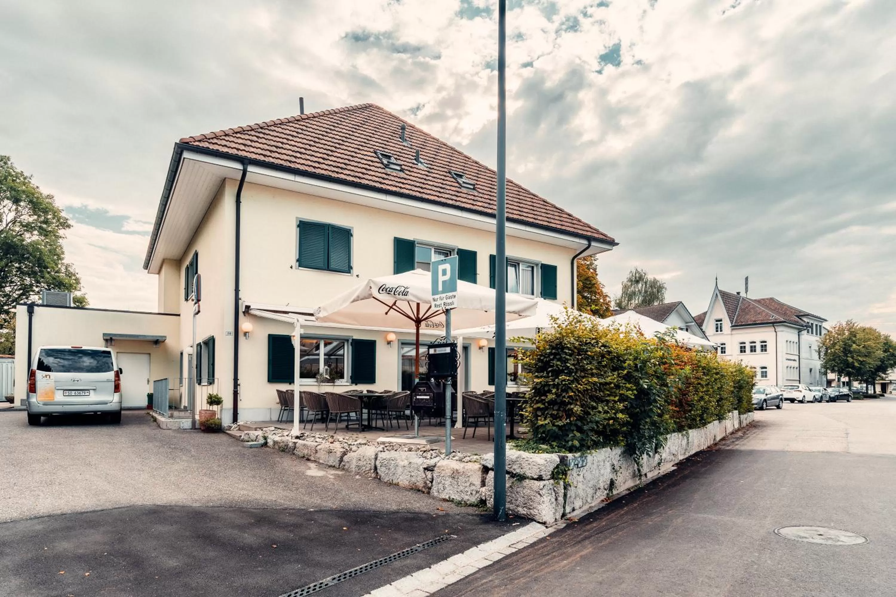 Property building in Hotel Rössli Luterbach