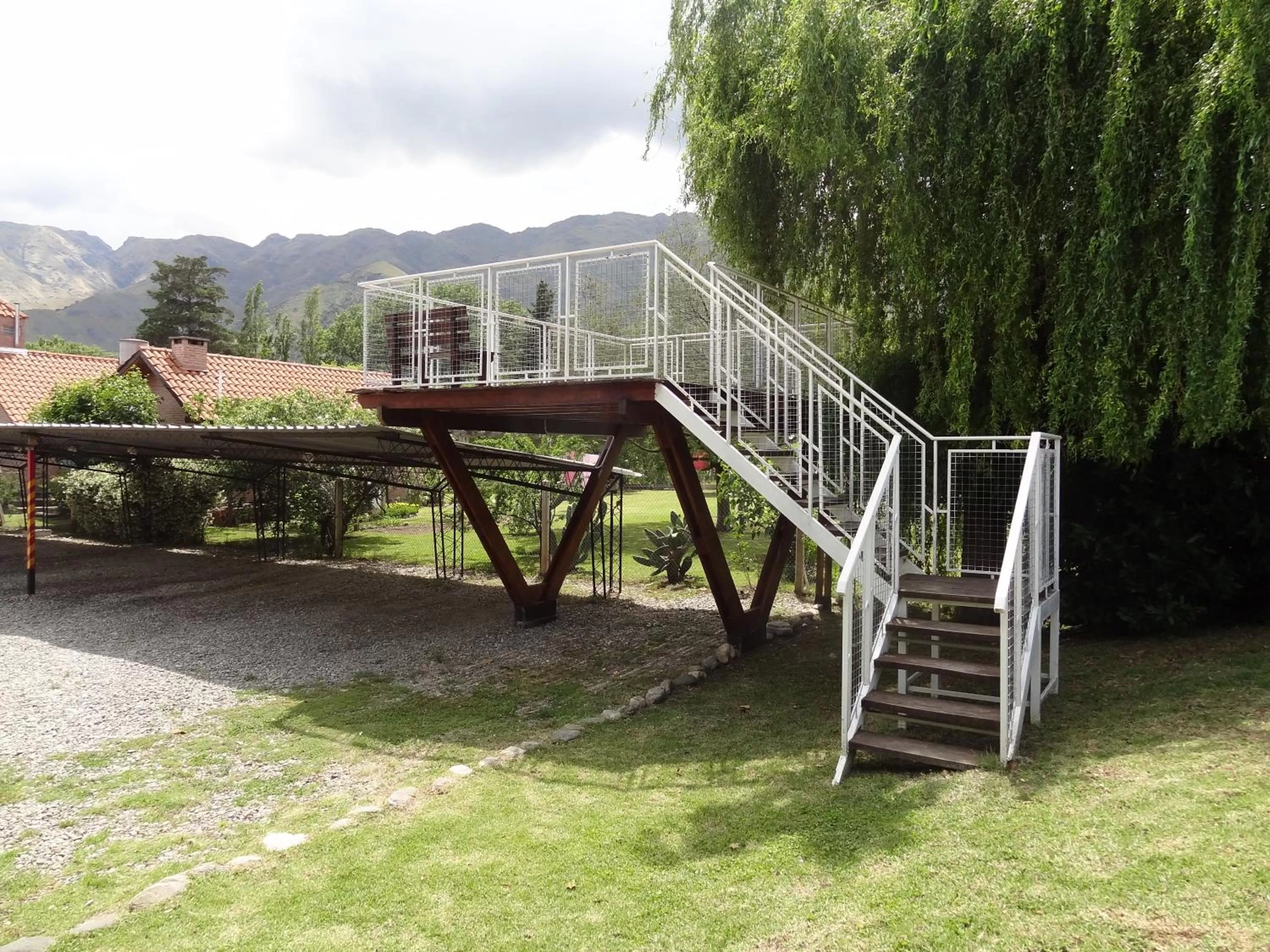 Balcony/Terrace in Hostería Lida