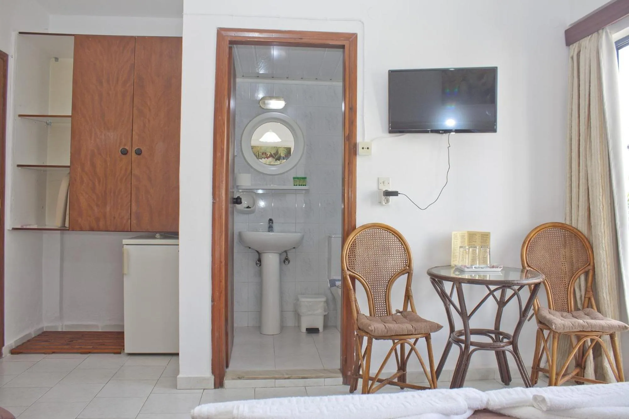 Bathroom in Danaos Hotel