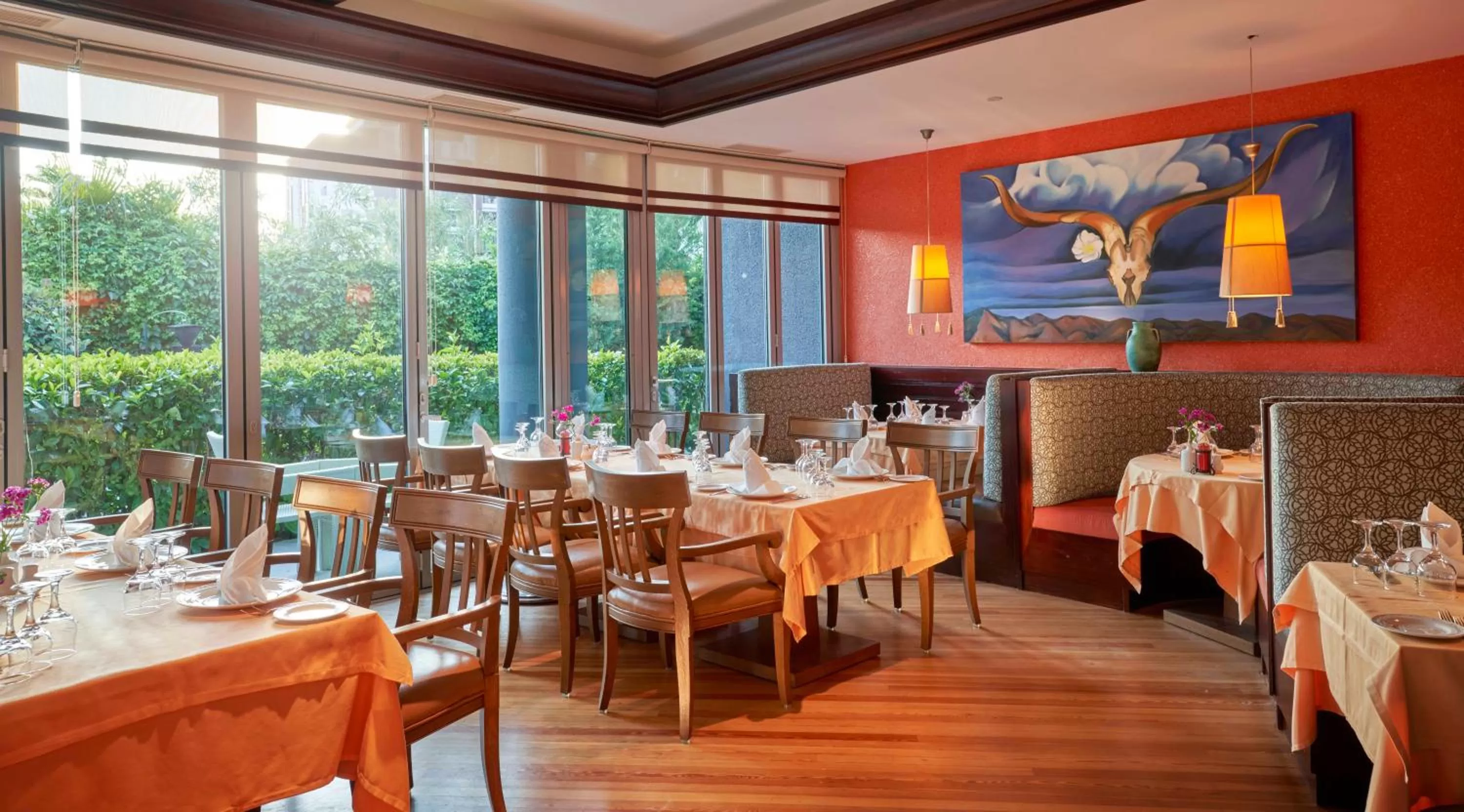 BBQ facilities in Calista Luxury Resort