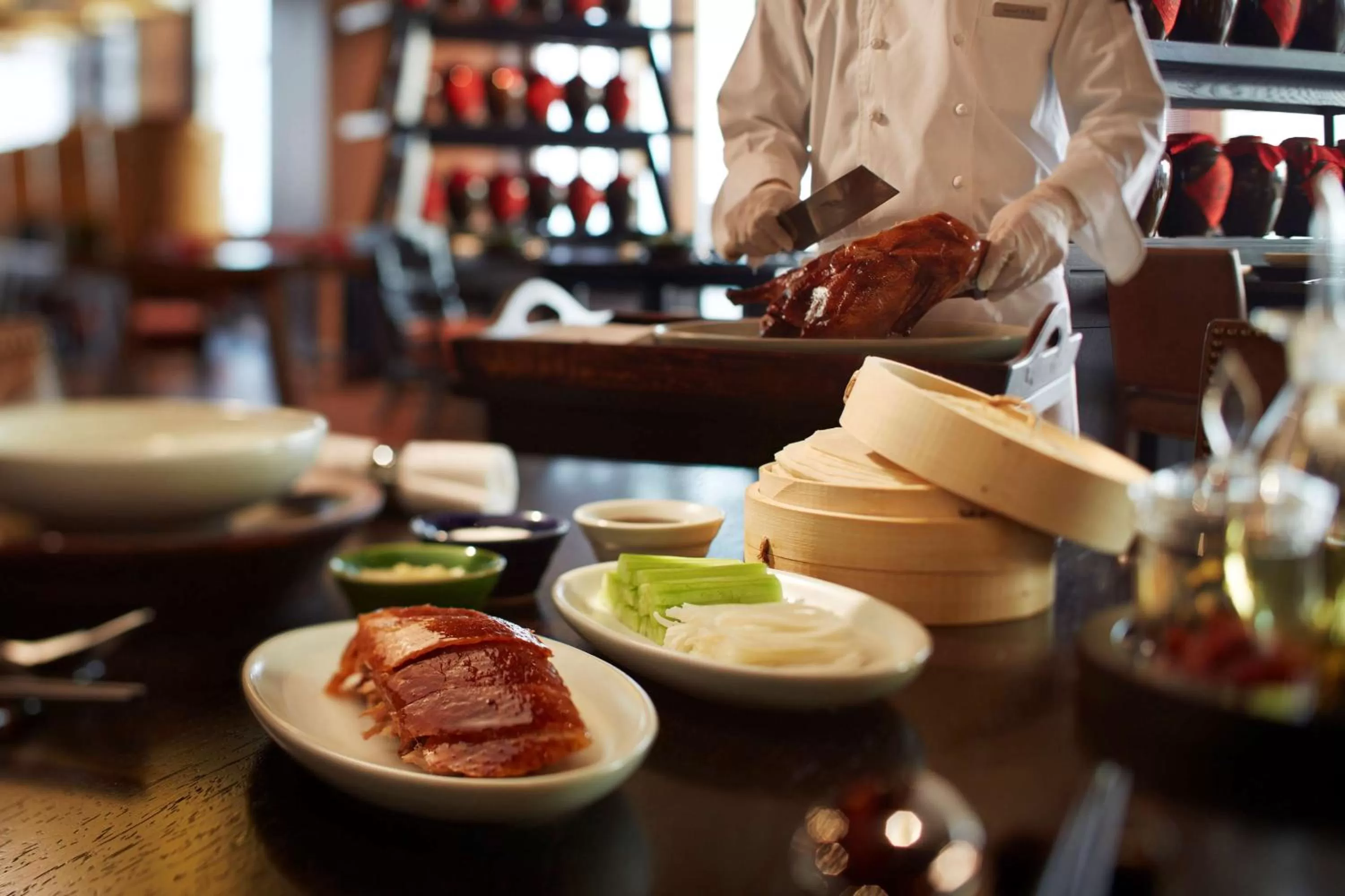 Restaurant/places to eat in Hyatt Regency Qingdao - Stone old beach - Exhibition Center