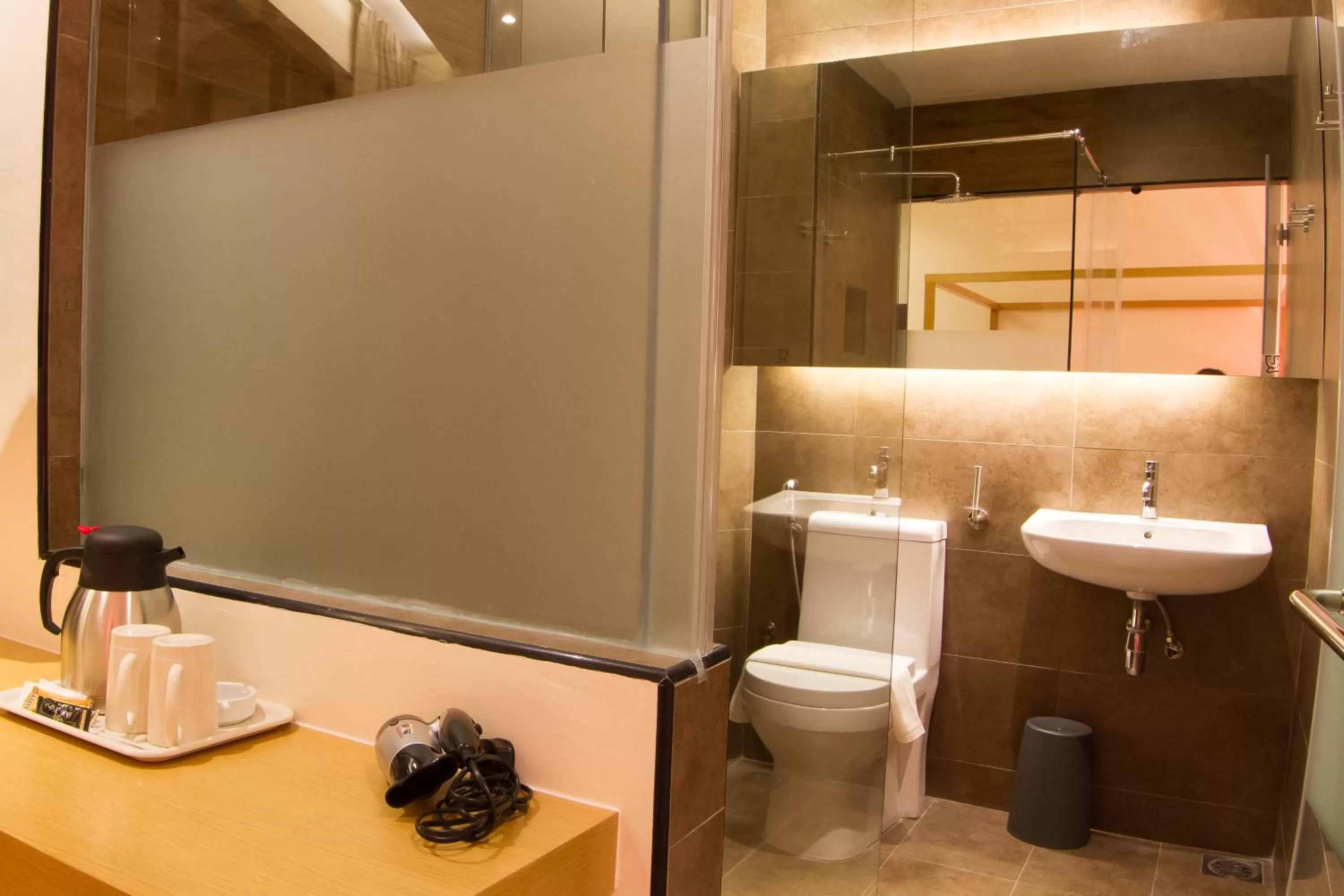 Bathroom in Mood Hotel