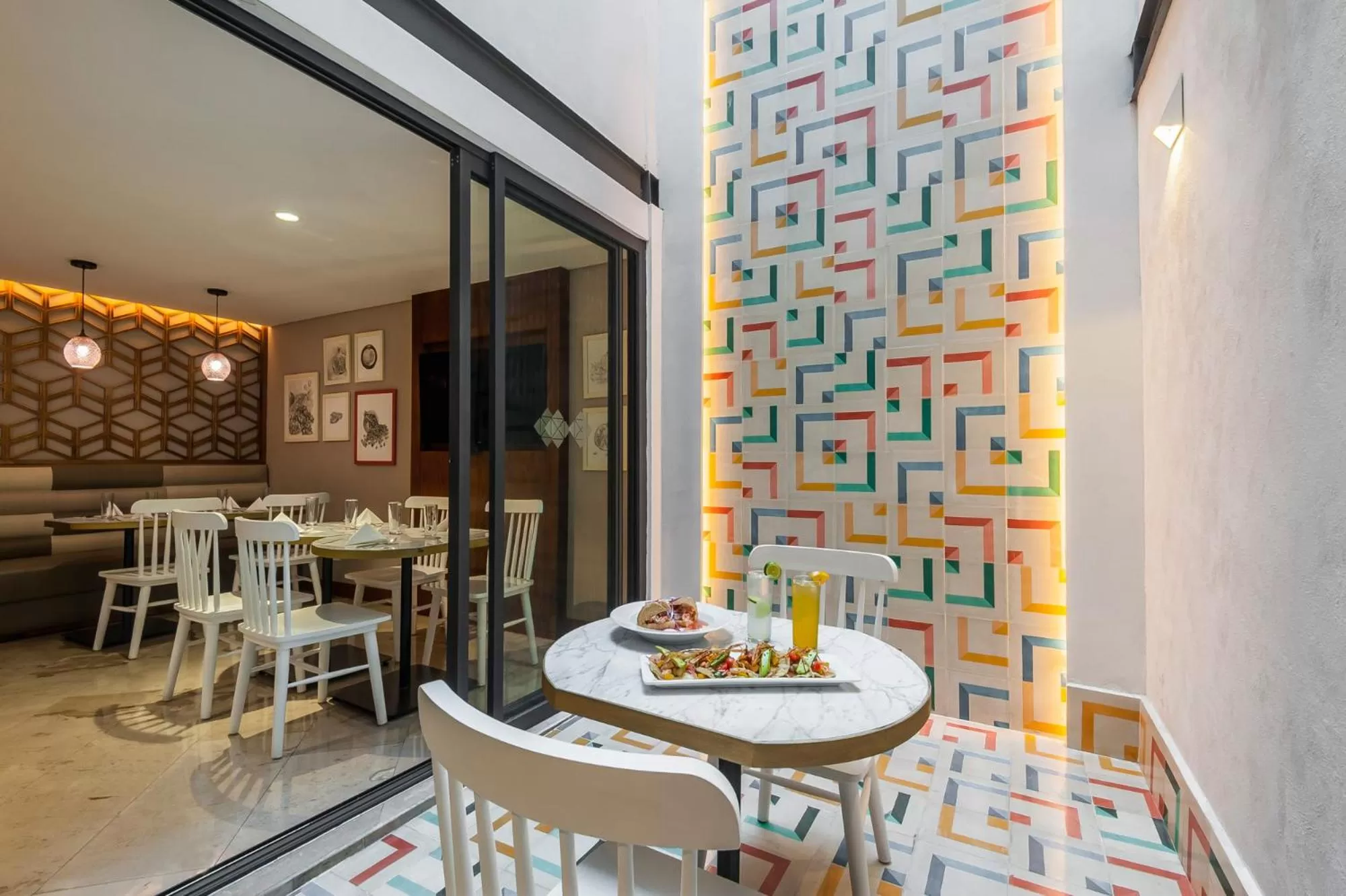 Restaurant/places to eat in FCH Hotel Providencia