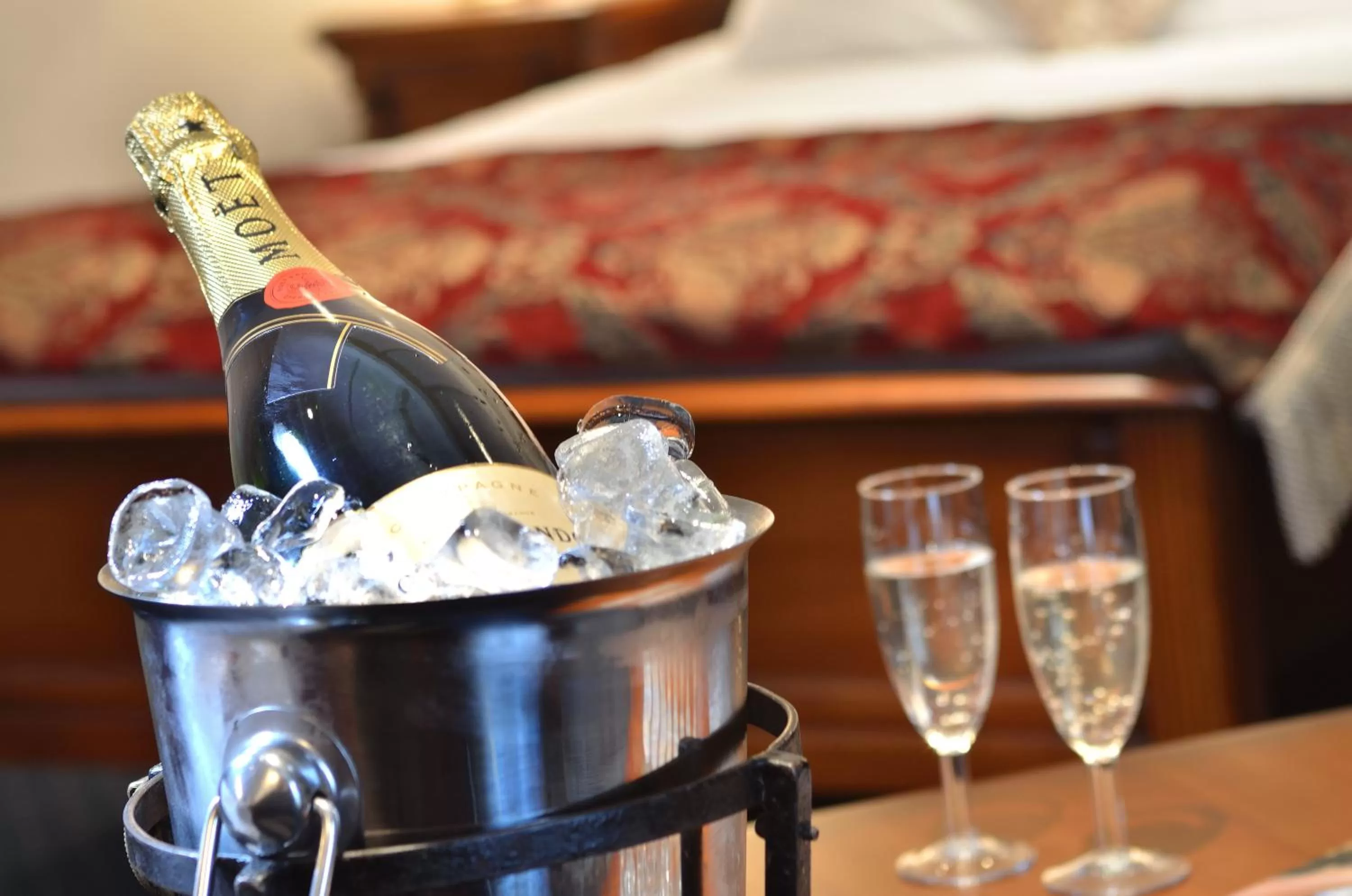 Decorative detail, Bed in Damson Dene Hotel