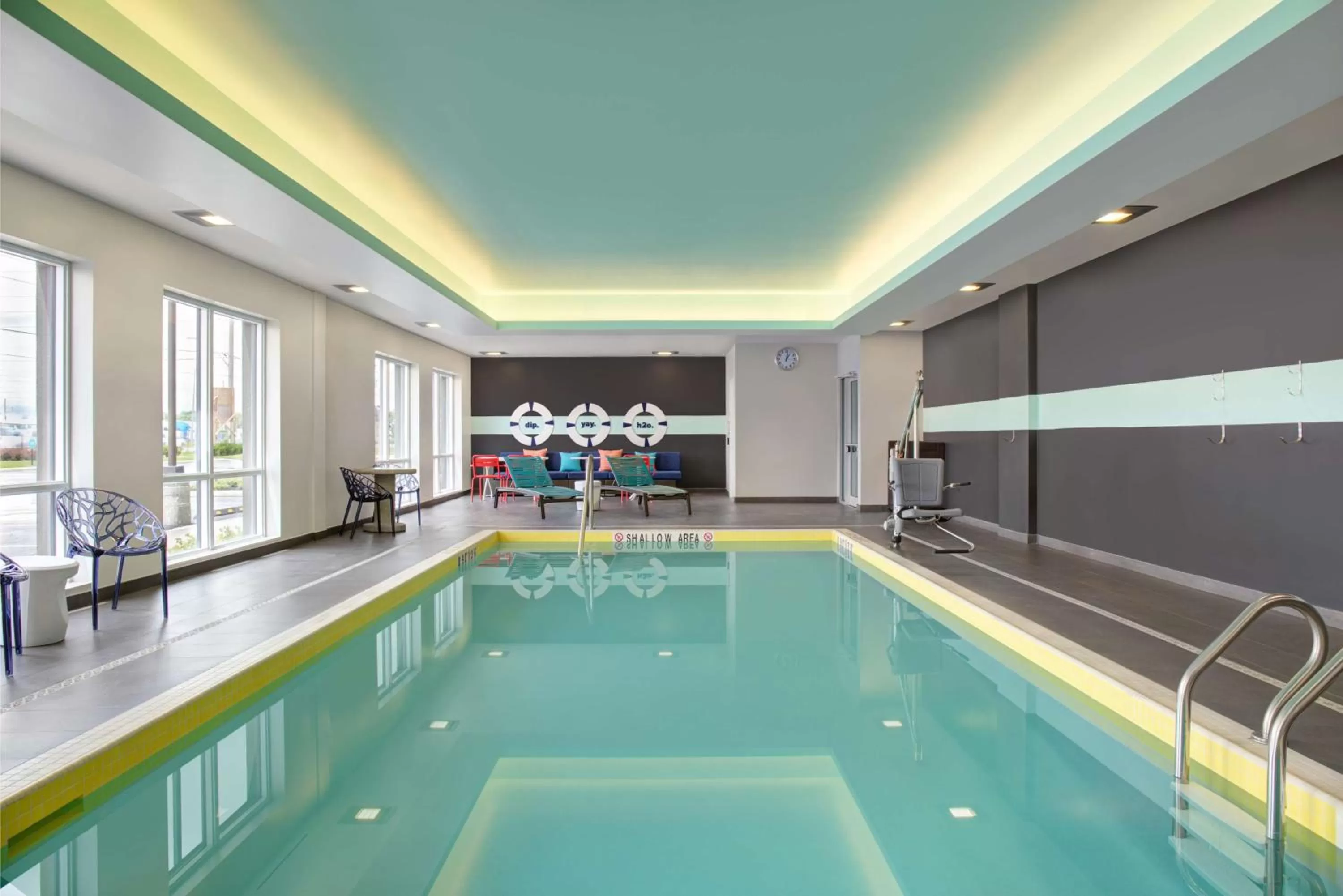 Pool view in Tru By Hilton Toronto Airport West