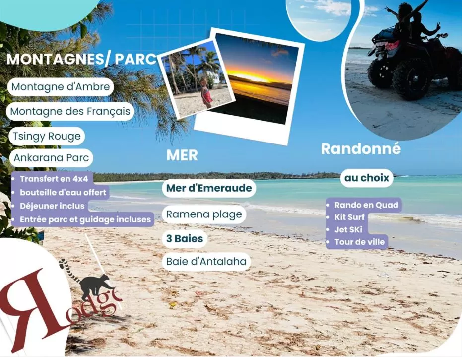 VIP in Régina Lodge Diégo Suarez Madagascar