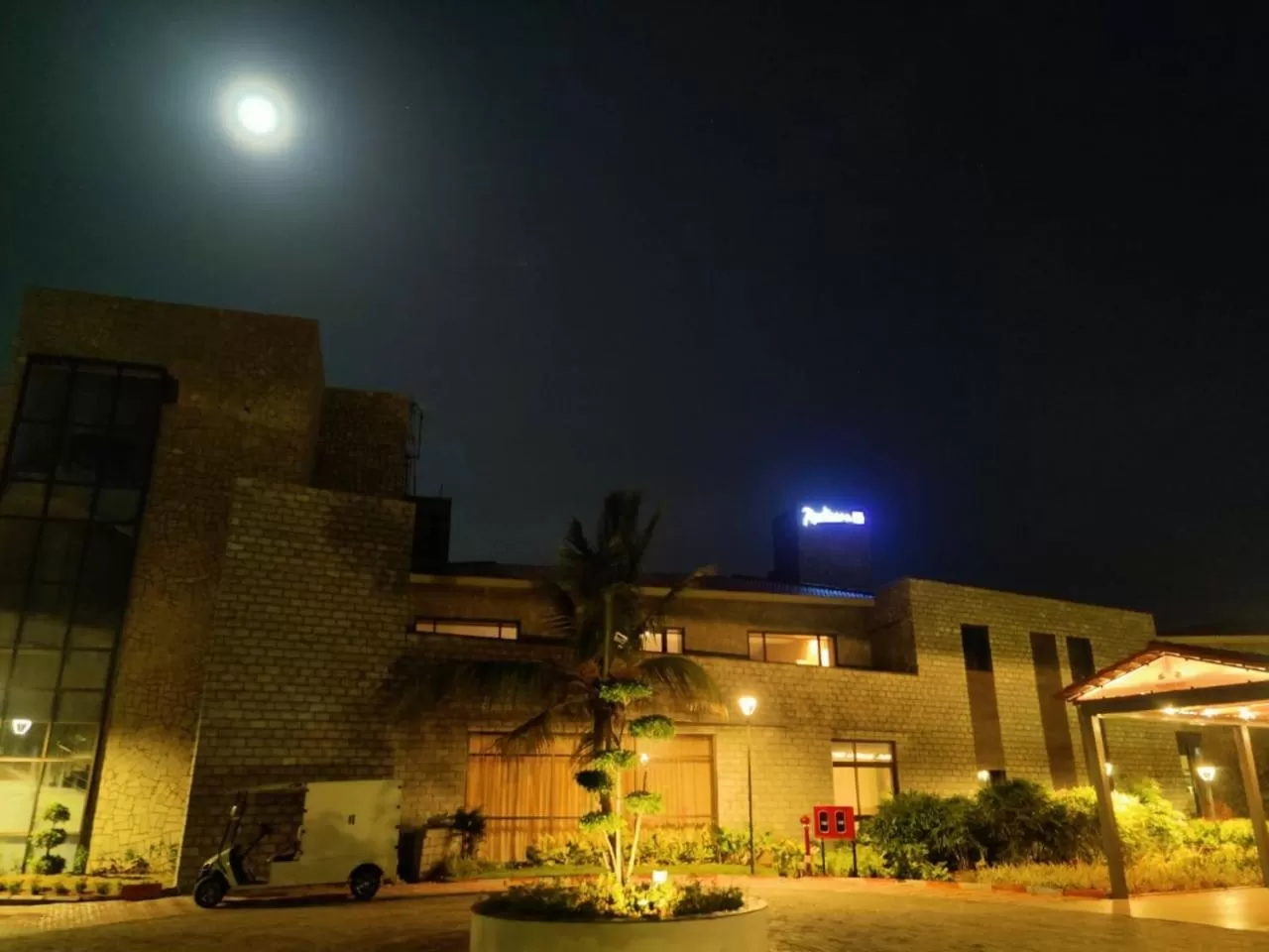 Property building in Radisson Blu Resort Visakhapatnam