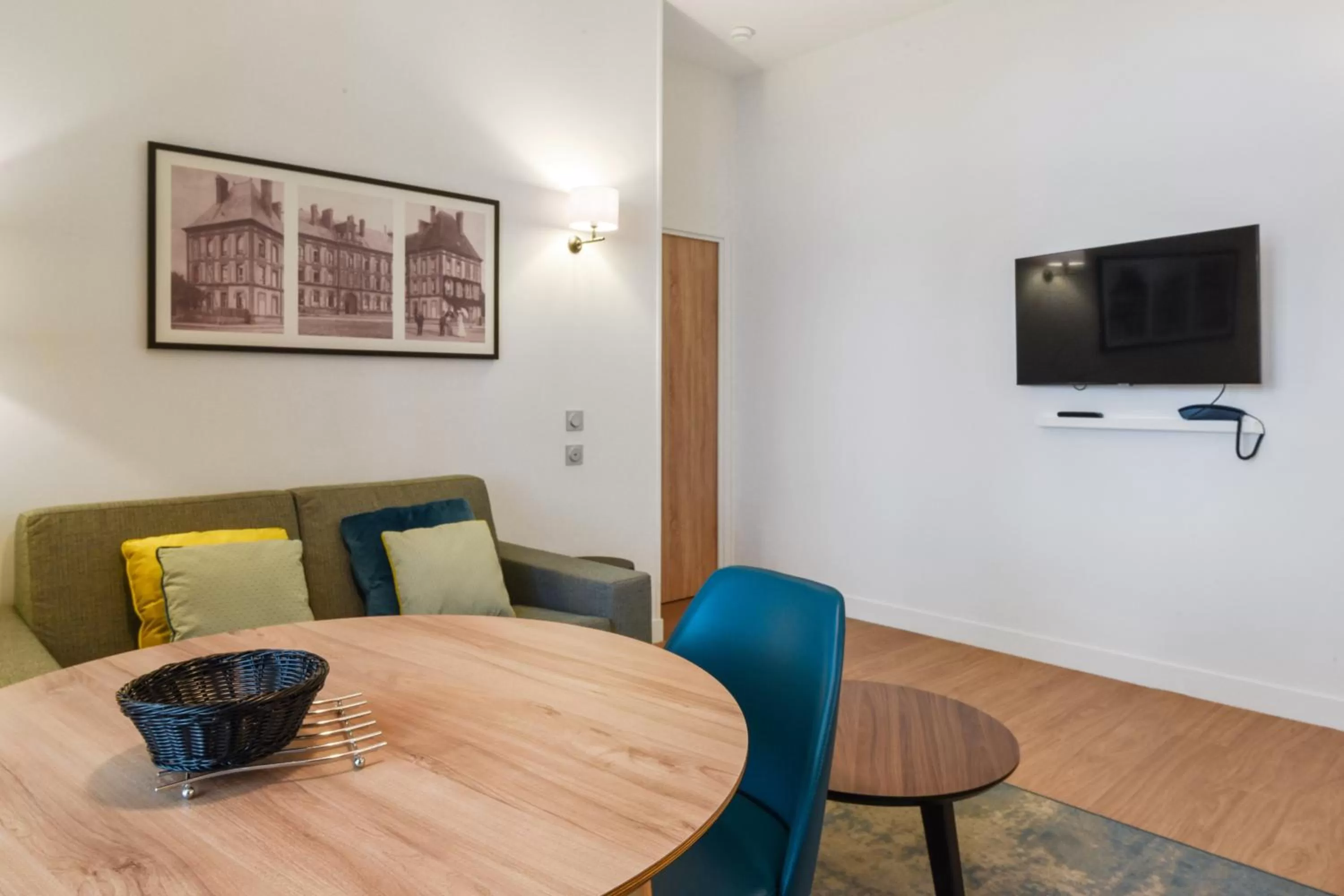 Communal lounge/ TV room in Résidence Pierre & Vacances Premium Presqu'Ile de la Touques