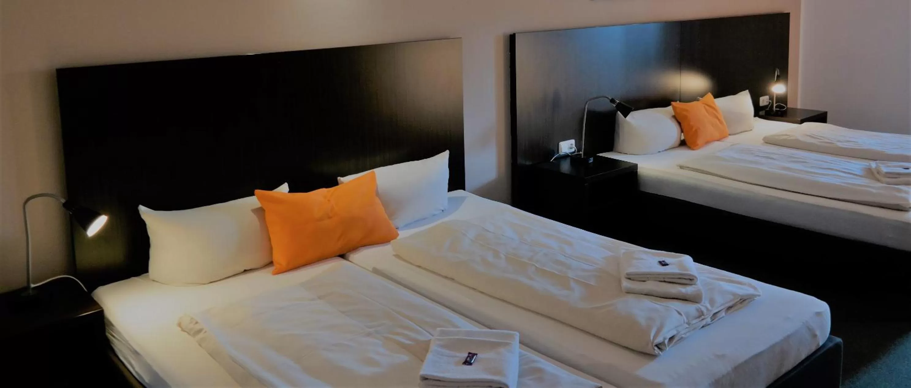 Photo of the whole room, Bed in GS Hotel Mindelheim