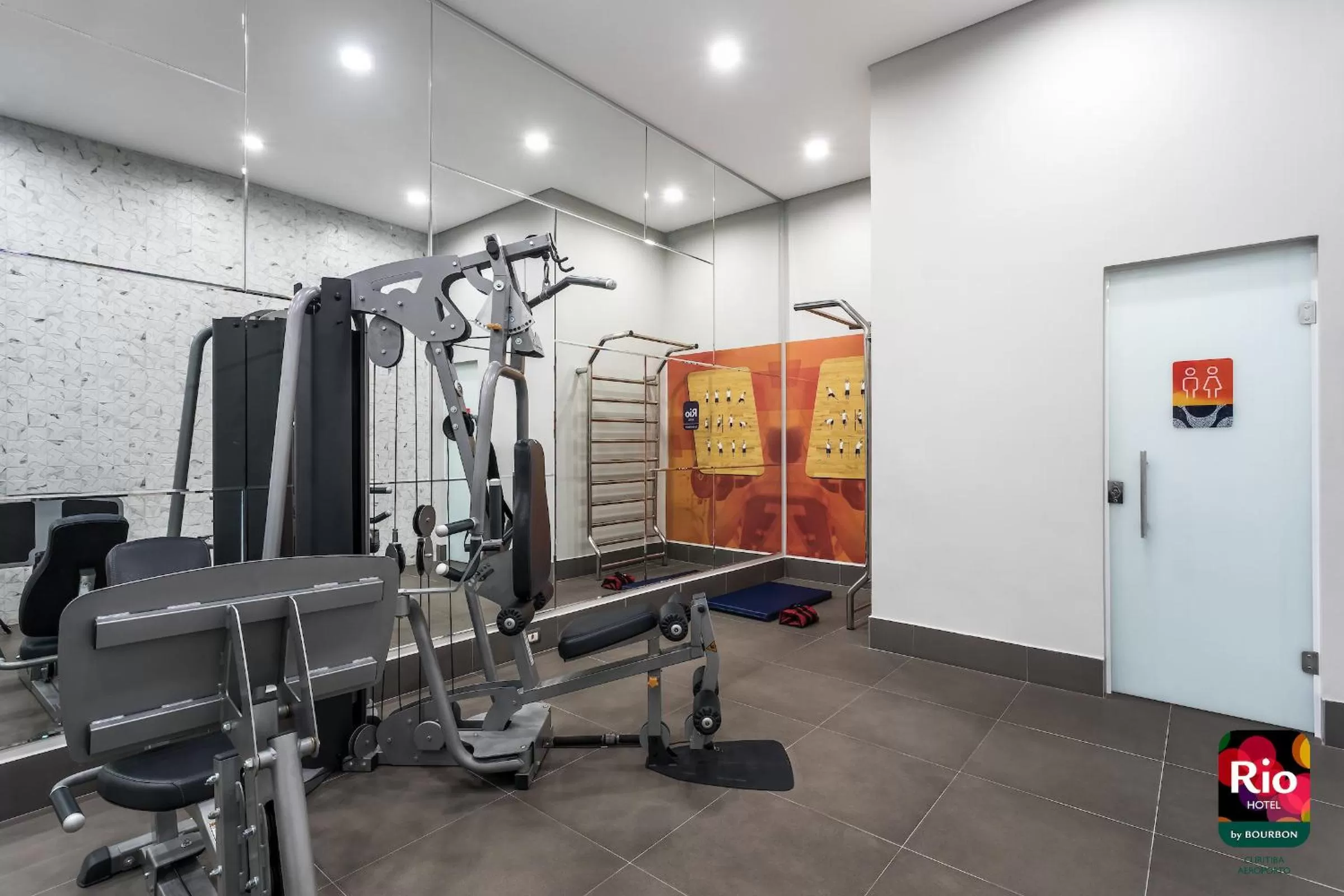 Fitness centre/facilities in Rio Hotel by Bourbon Curitiba Aeroporto