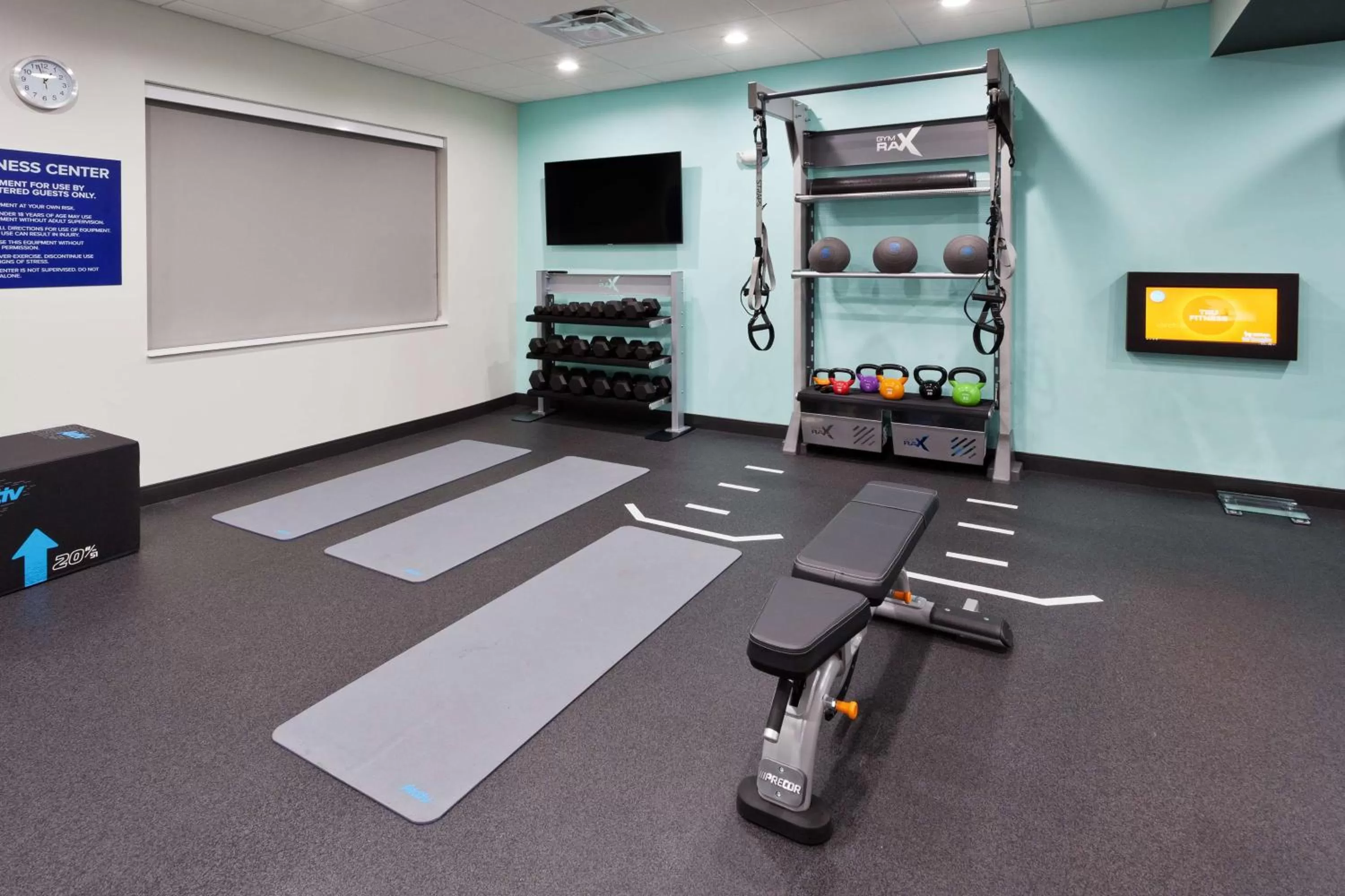 Fitness centre/facilities in Tru By Hilton Prattville