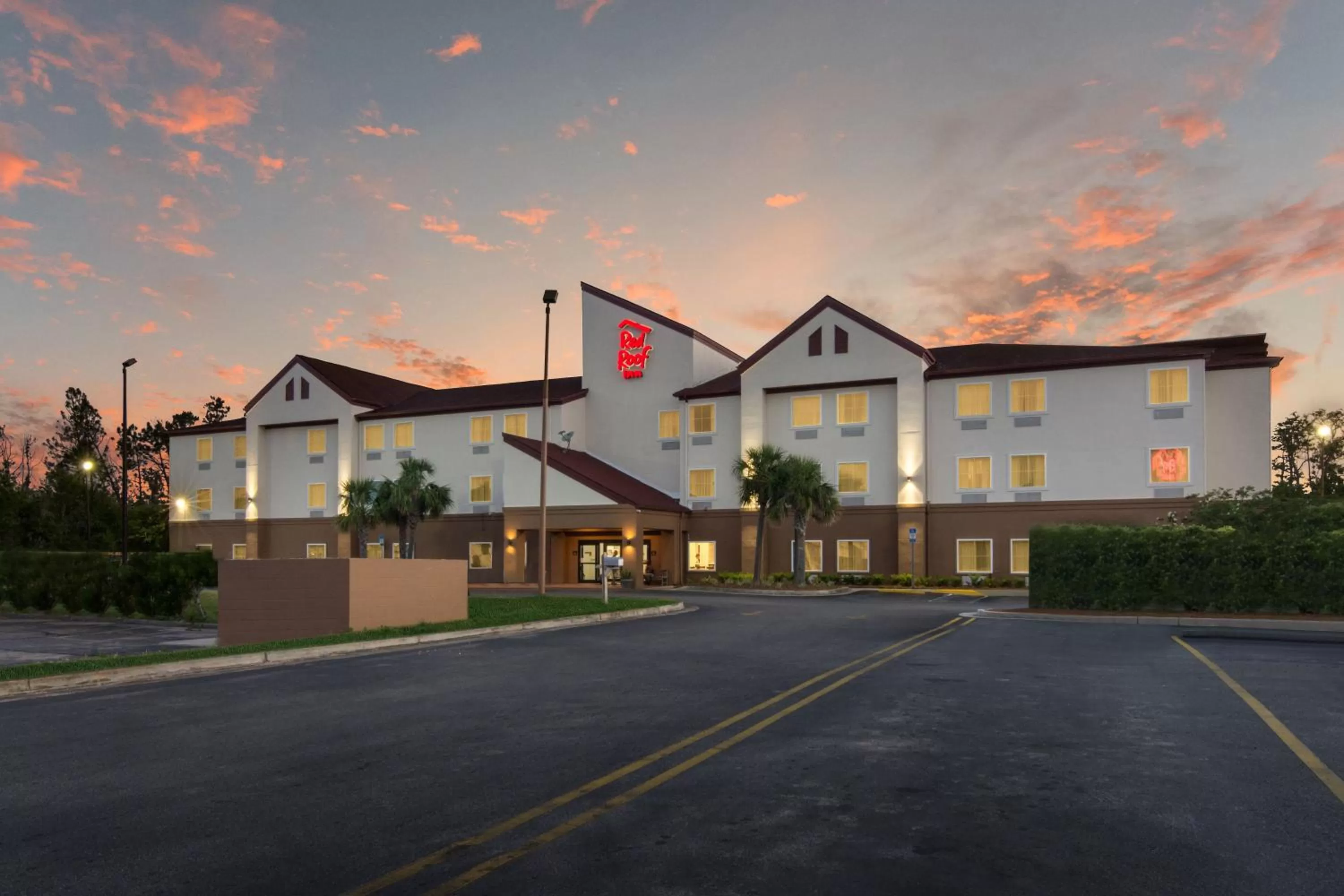 Property building in Red Roof Inn Panama City