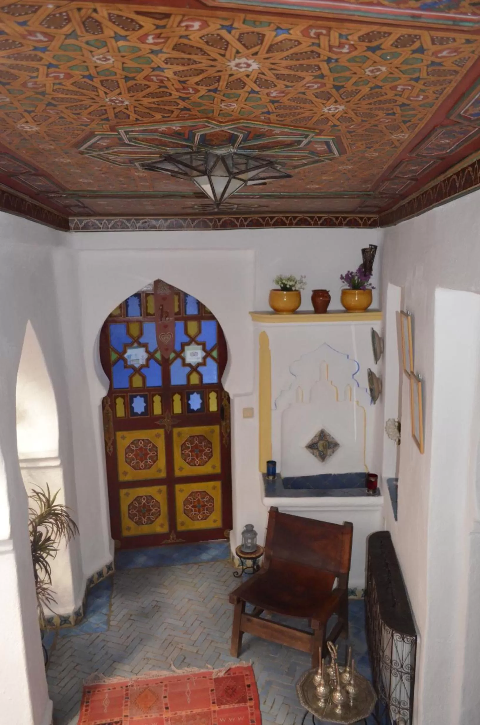 Decorative detail, Lobby/Reception in Dar Meziana