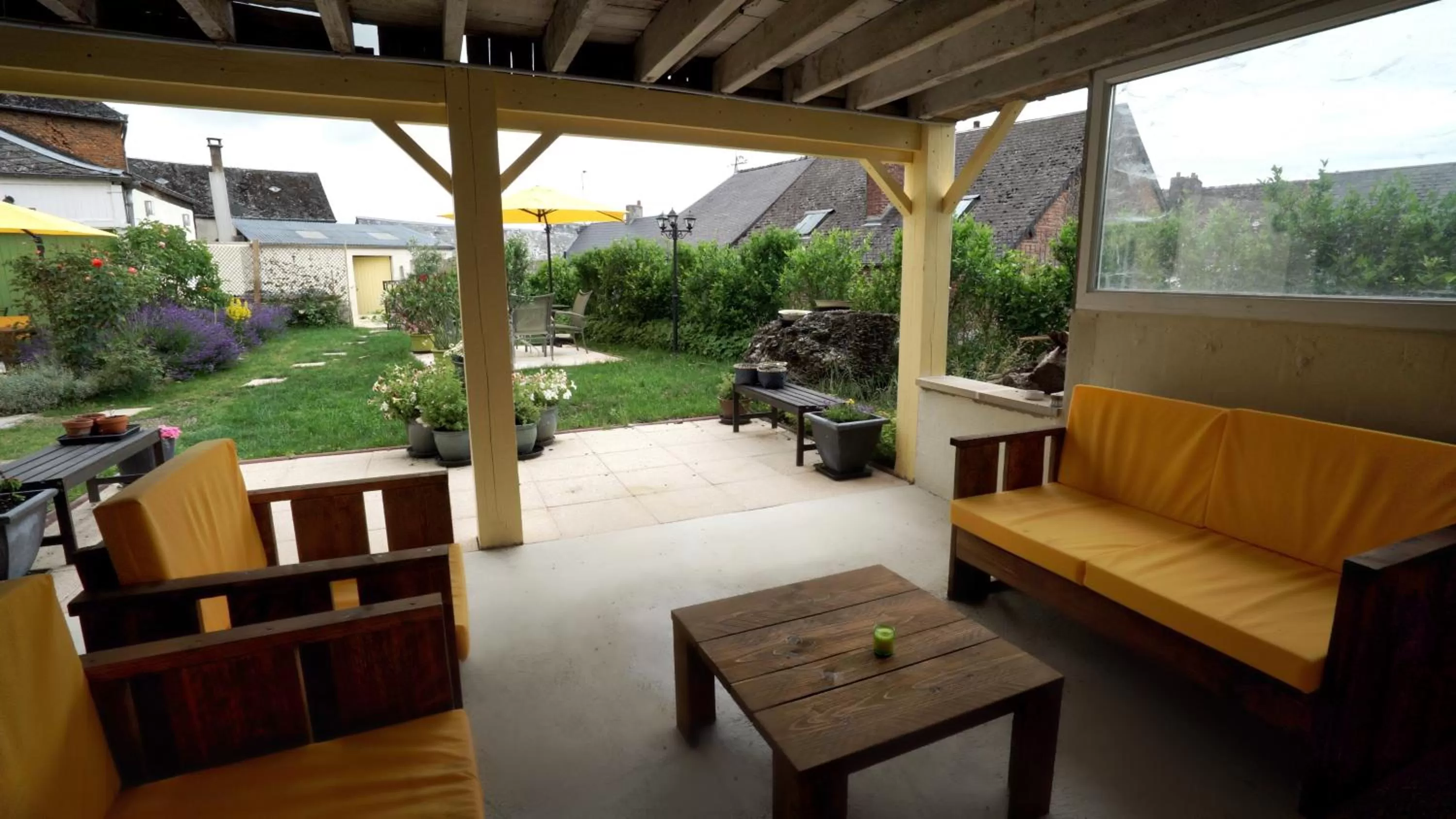 Garden in Au Chapitre