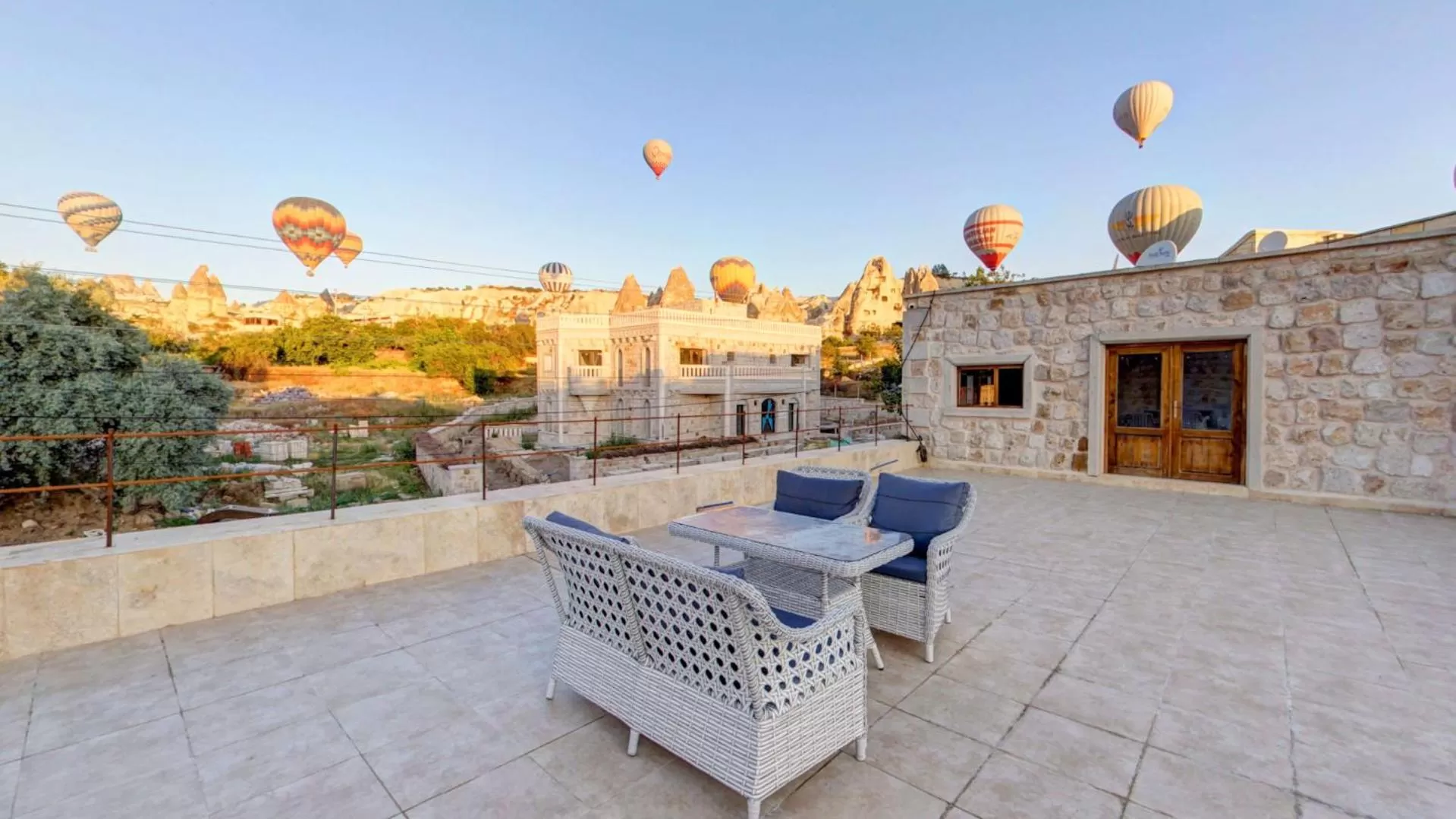 Balcony/Terrace in Premium Cappadocia House