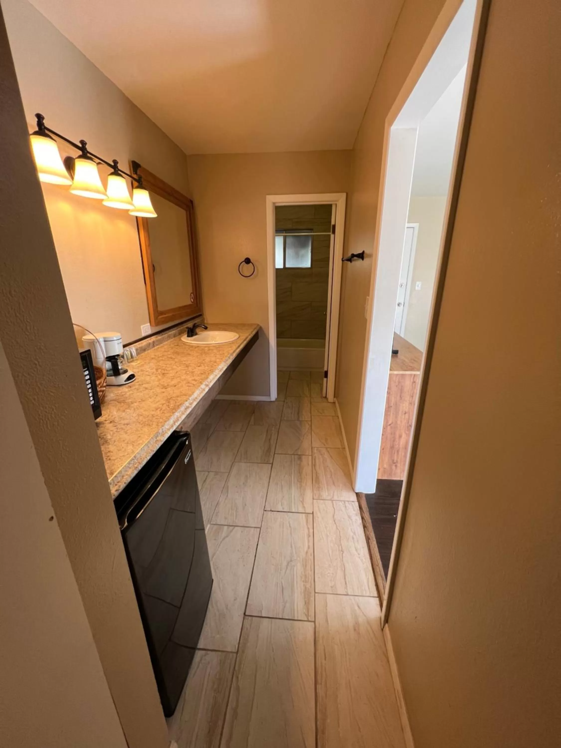 Bathroom in TimberLodge Inn