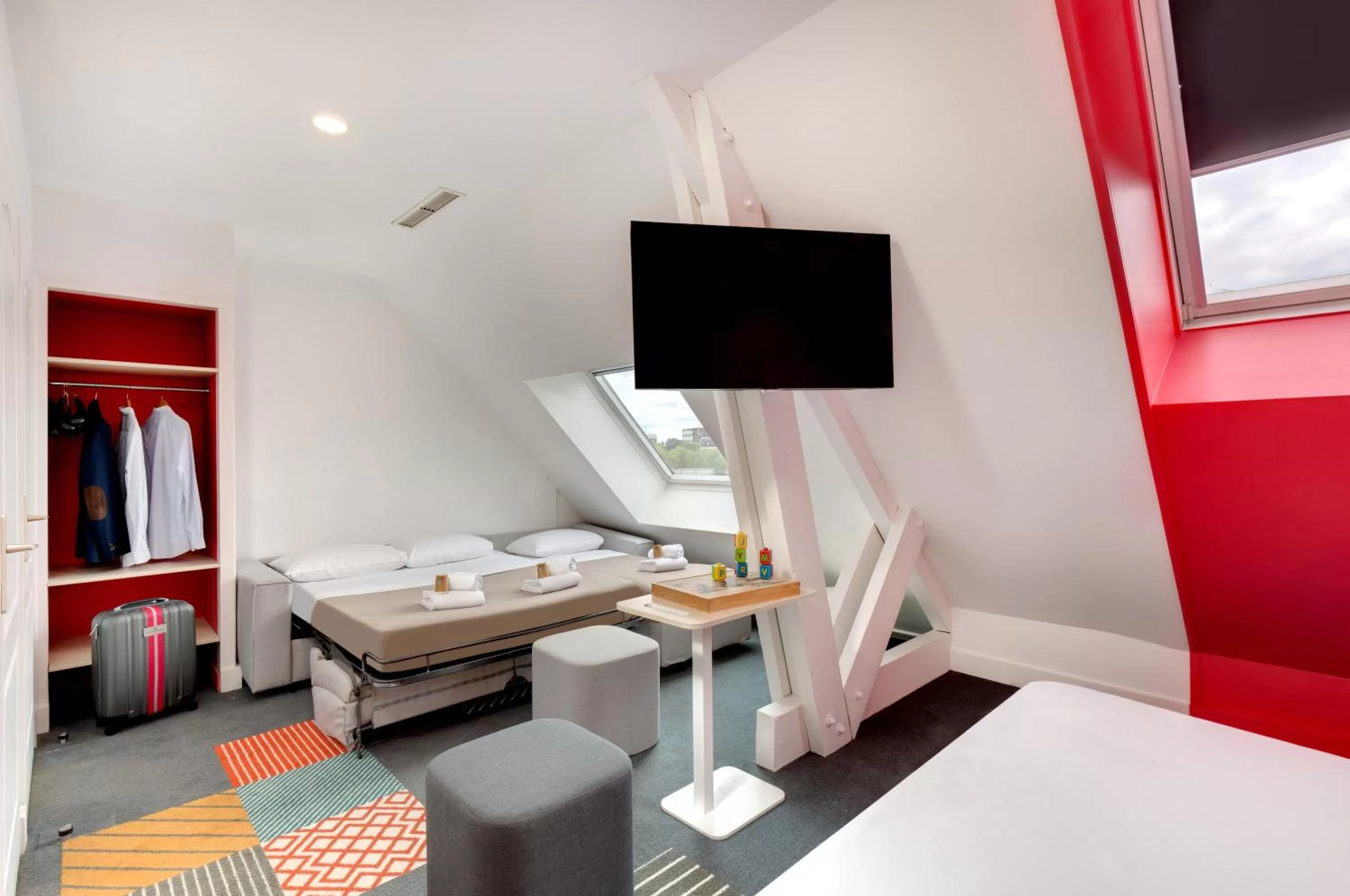 Bedroom, Bed in Hôtel ibis Styles Auxerre Nord