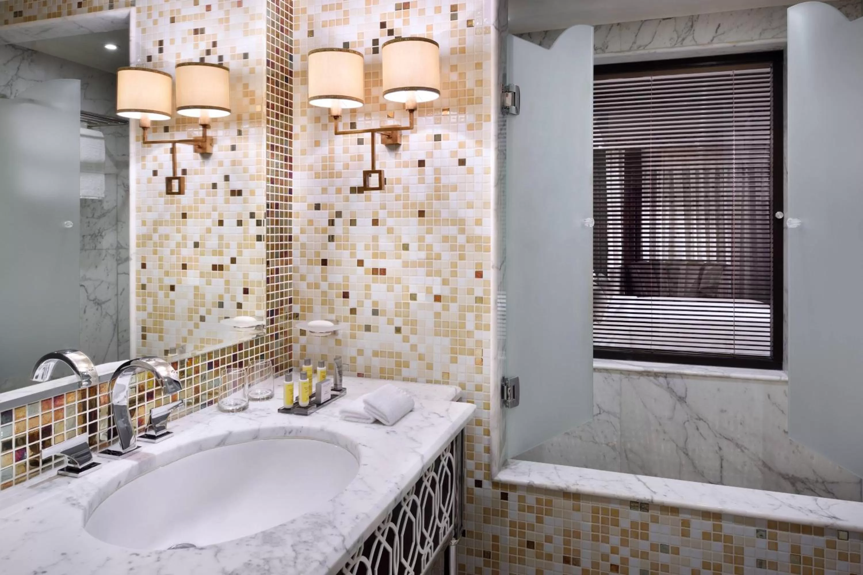 Bathroom in Fes Marriott Hotel Jnan Palace