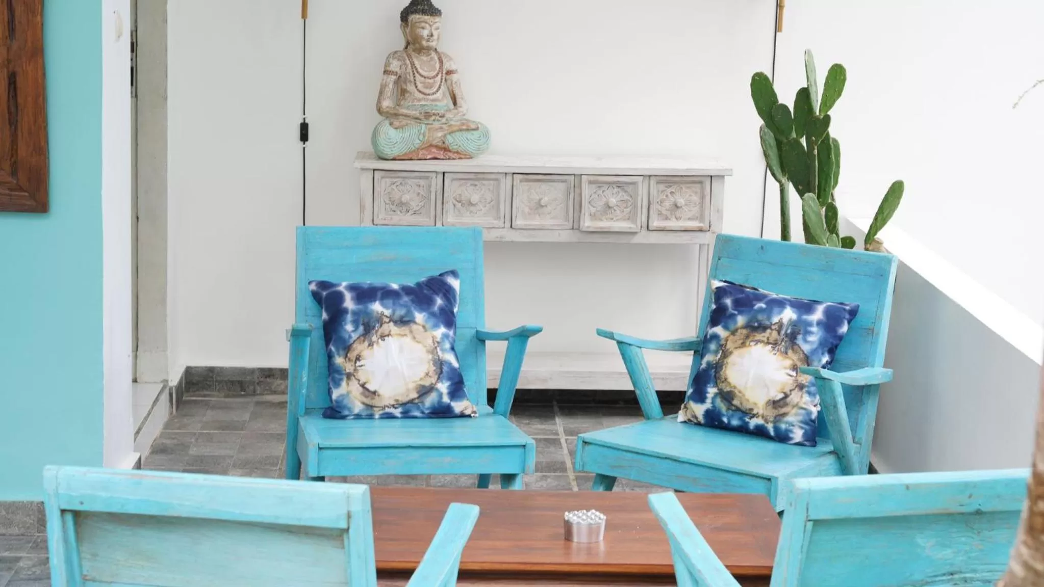 Living room in The White Bay