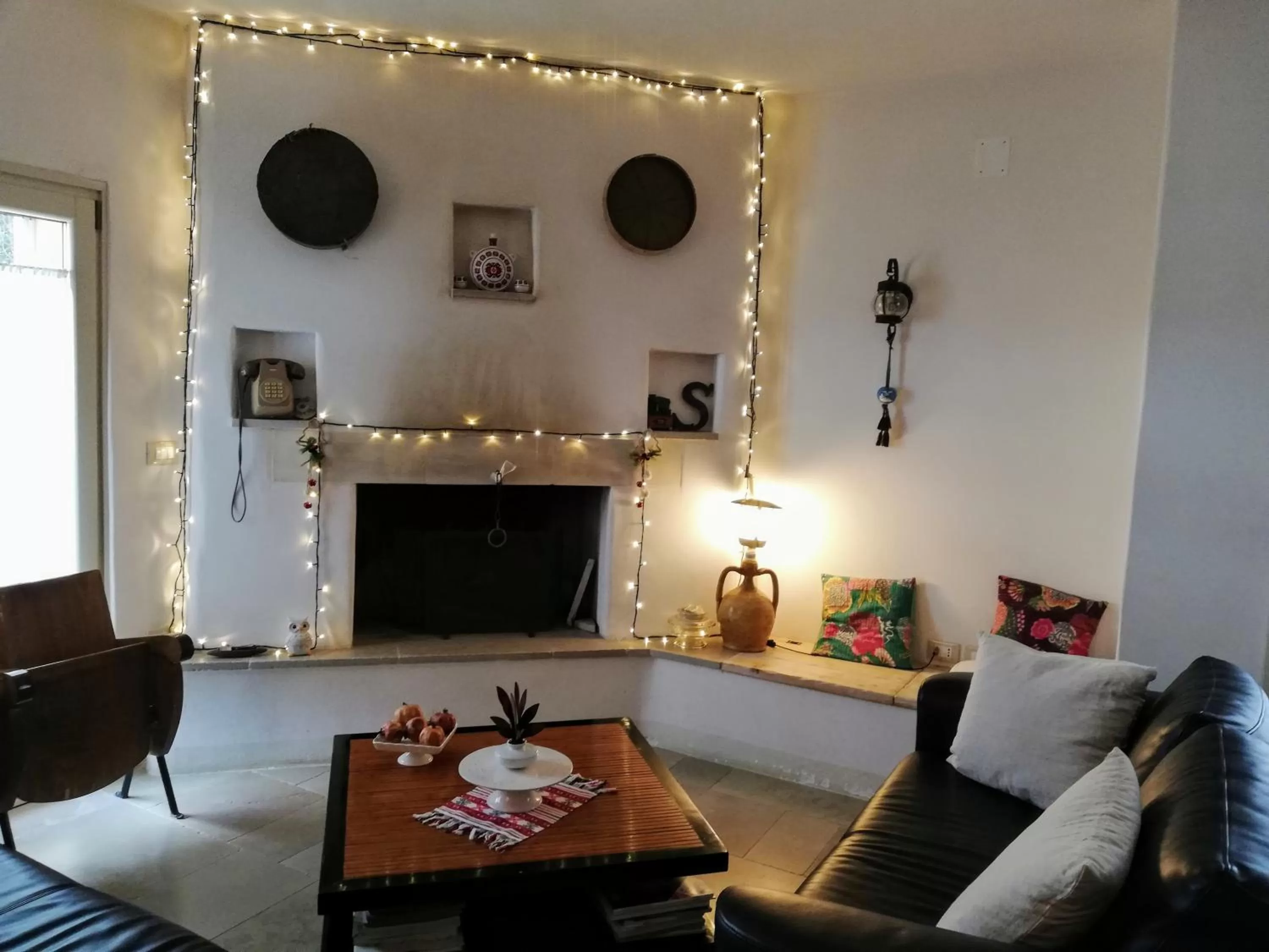 Communal lounge/ TV room, Seating Area in B&B Giovannarolla Green House