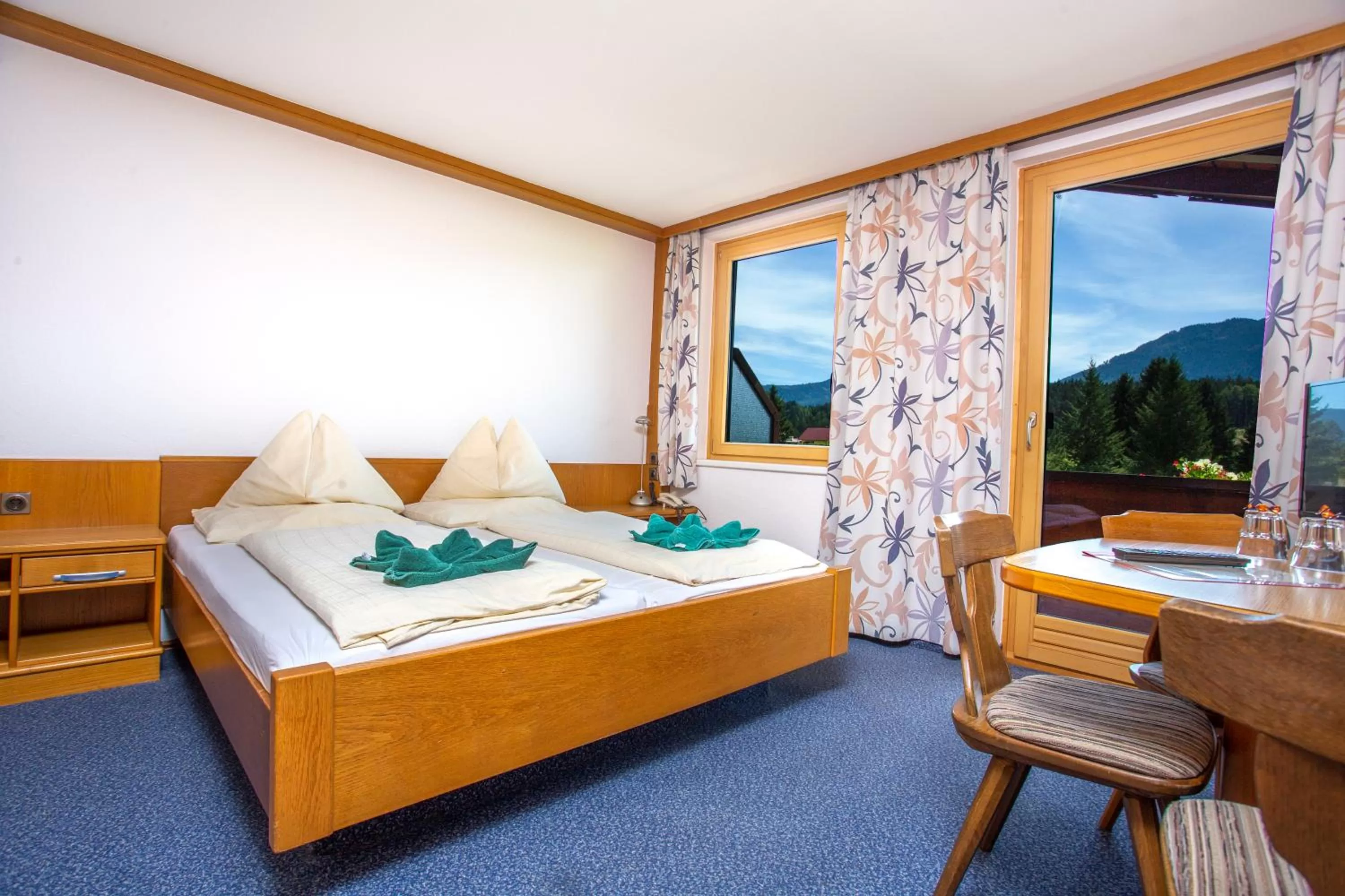 Balcony/Terrace, Bed in Berghof Mitterberg