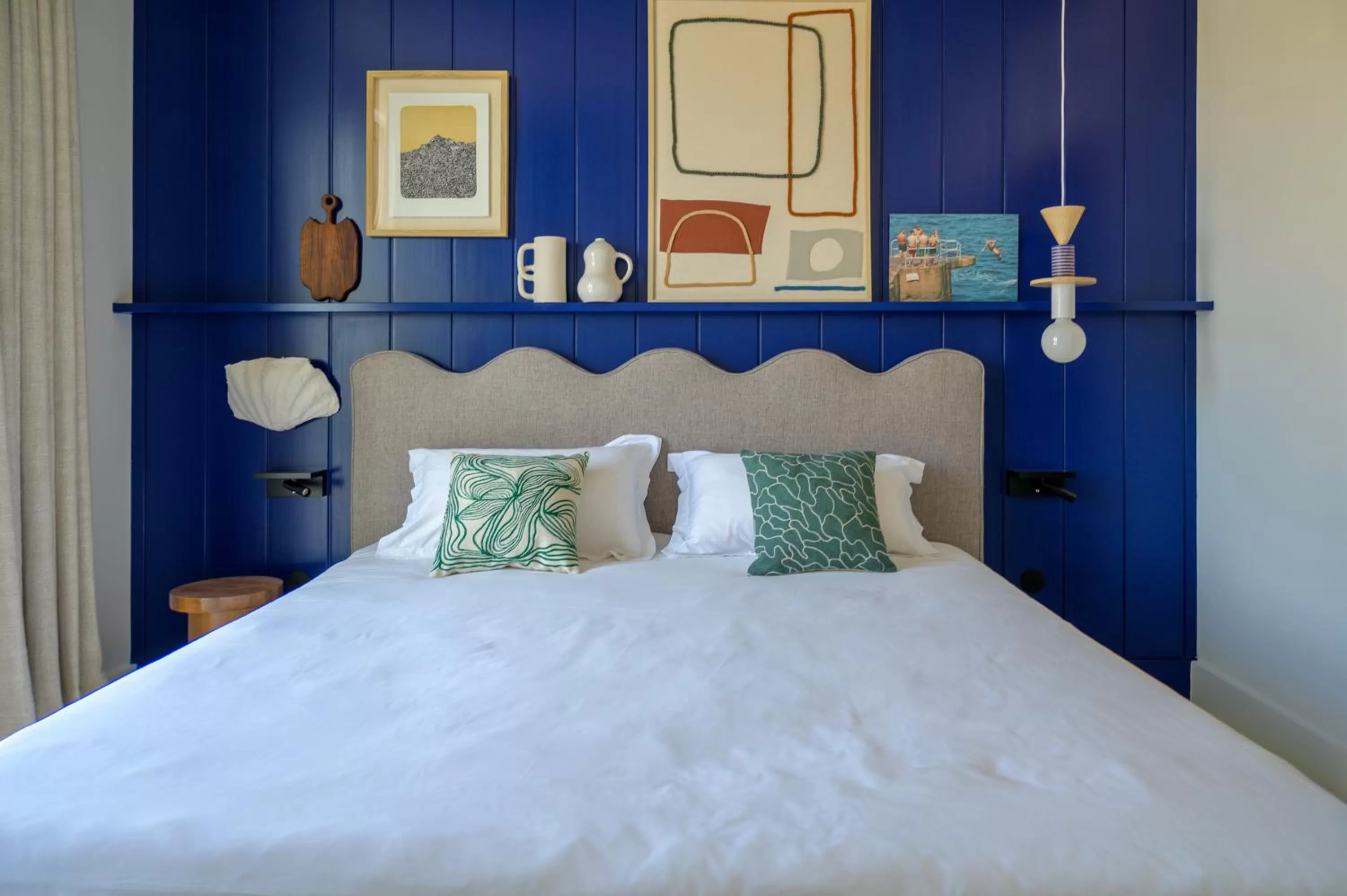 Bedroom, Bed in Hôtel de La Plage