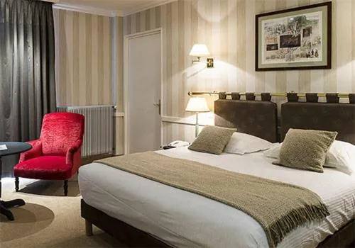 Bed in Le Grand Hotel & Spa